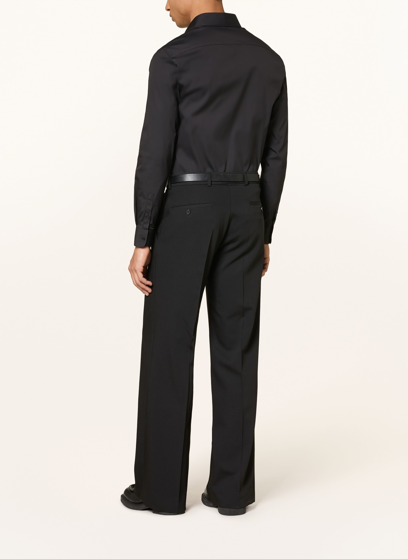 SANDRO Hemd Slim Fit: SCHWARZ