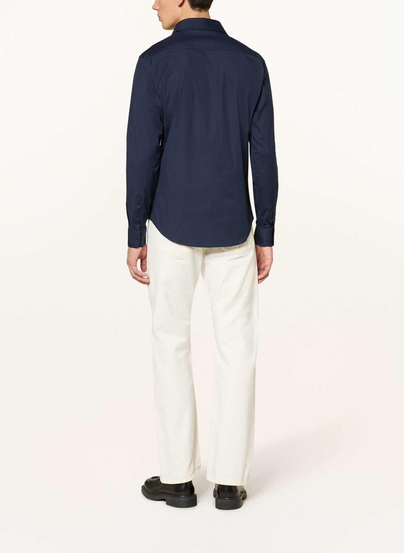 SANDRO Hemd Slim Fit: DUNKELBLAU