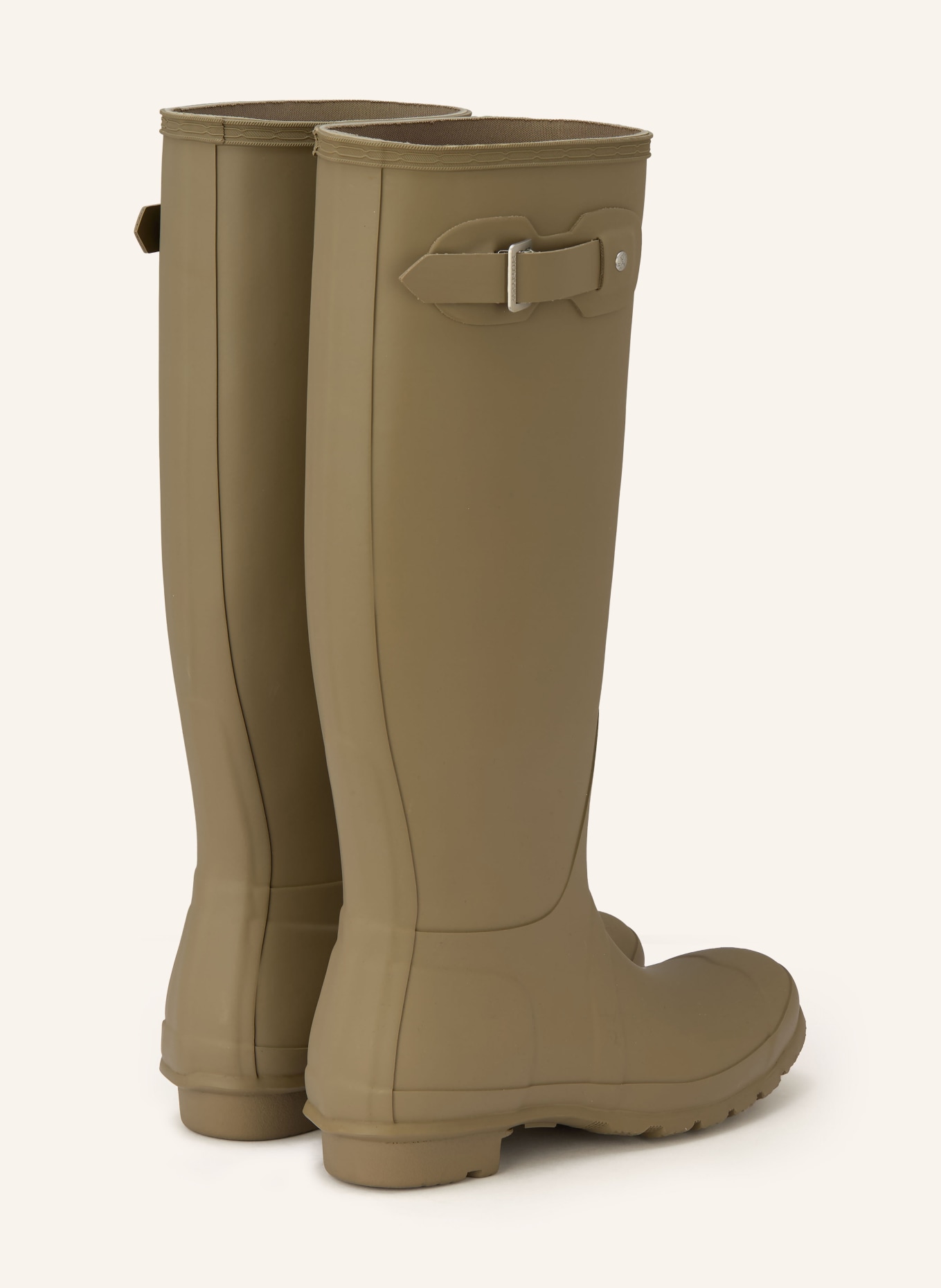 HUNTER ORIGINAL TALL rubber boots: OLIVE / RED / BLACK
