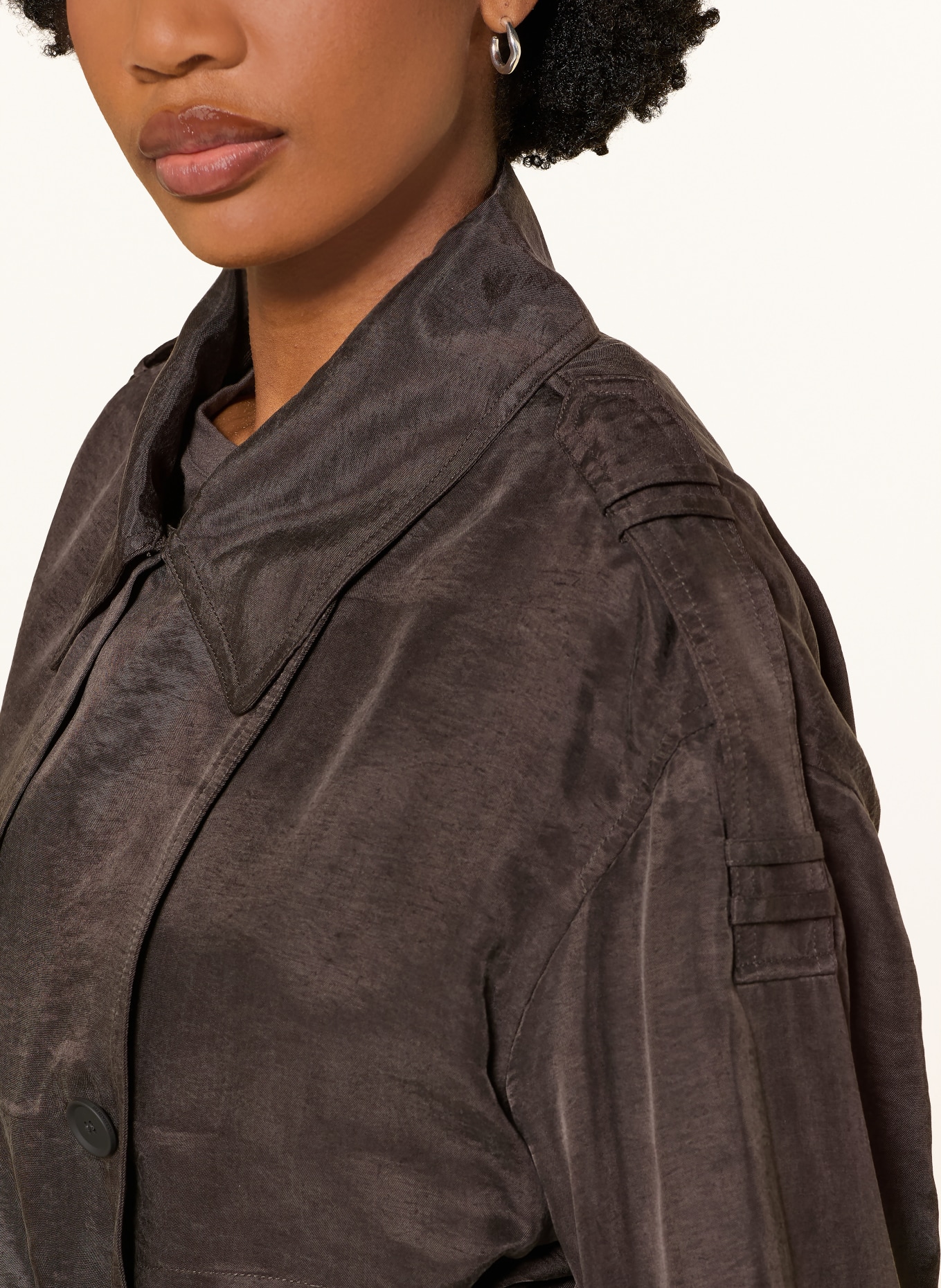 ALLSAINTS Trenchcoat LINNIE: DUNKELBRAUN