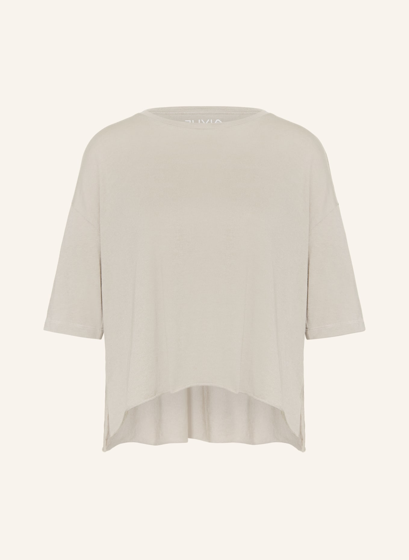 Juvia Tričko FLORINA s 3/4 rukávem: ČERNOŠEDÁ