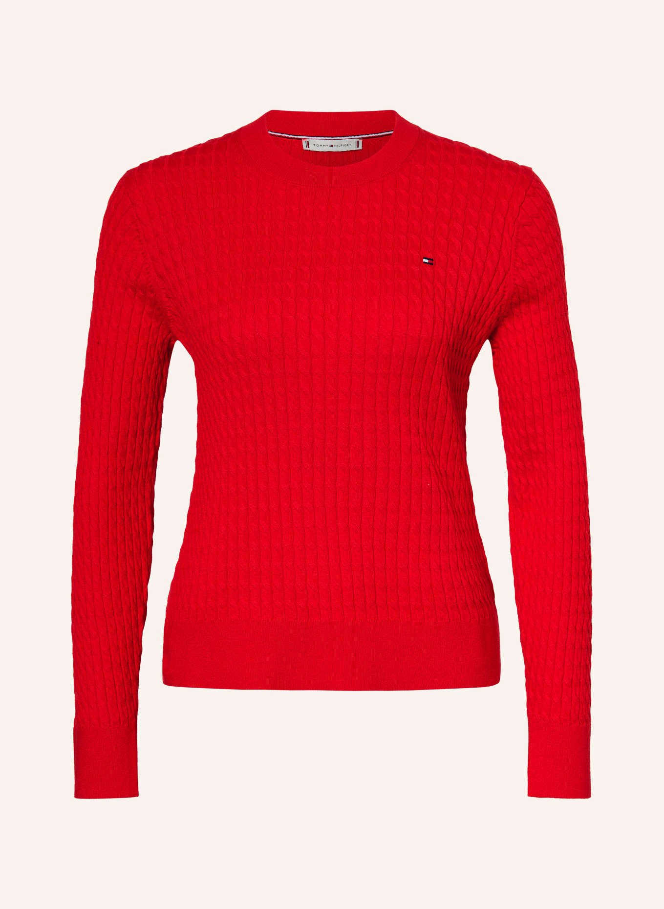 TOMMY HILFIGER Pullover: ROT