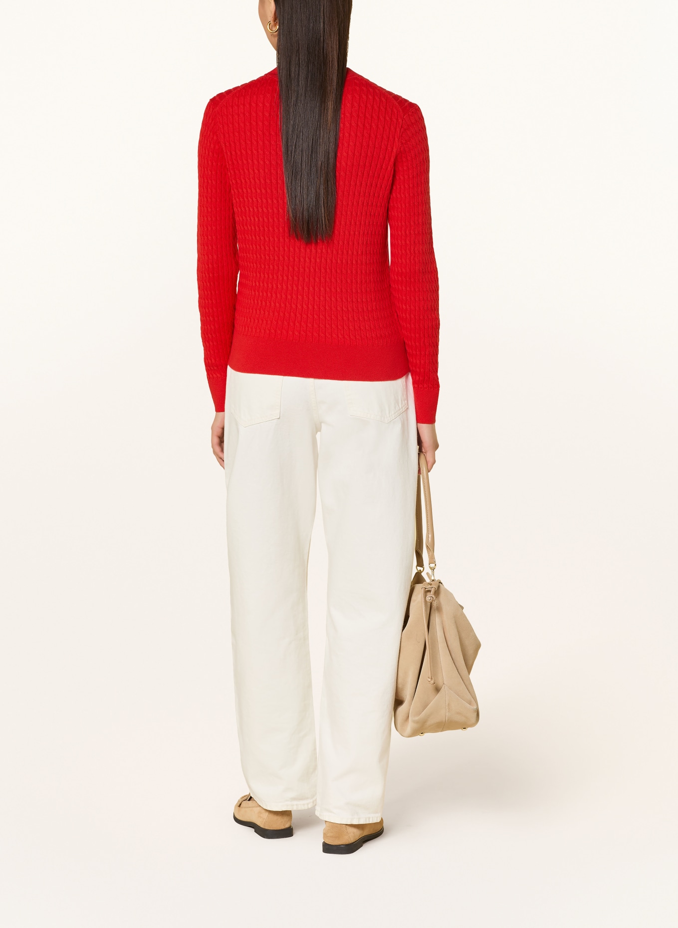 TOMMY HILFIGER Pullover: ROT