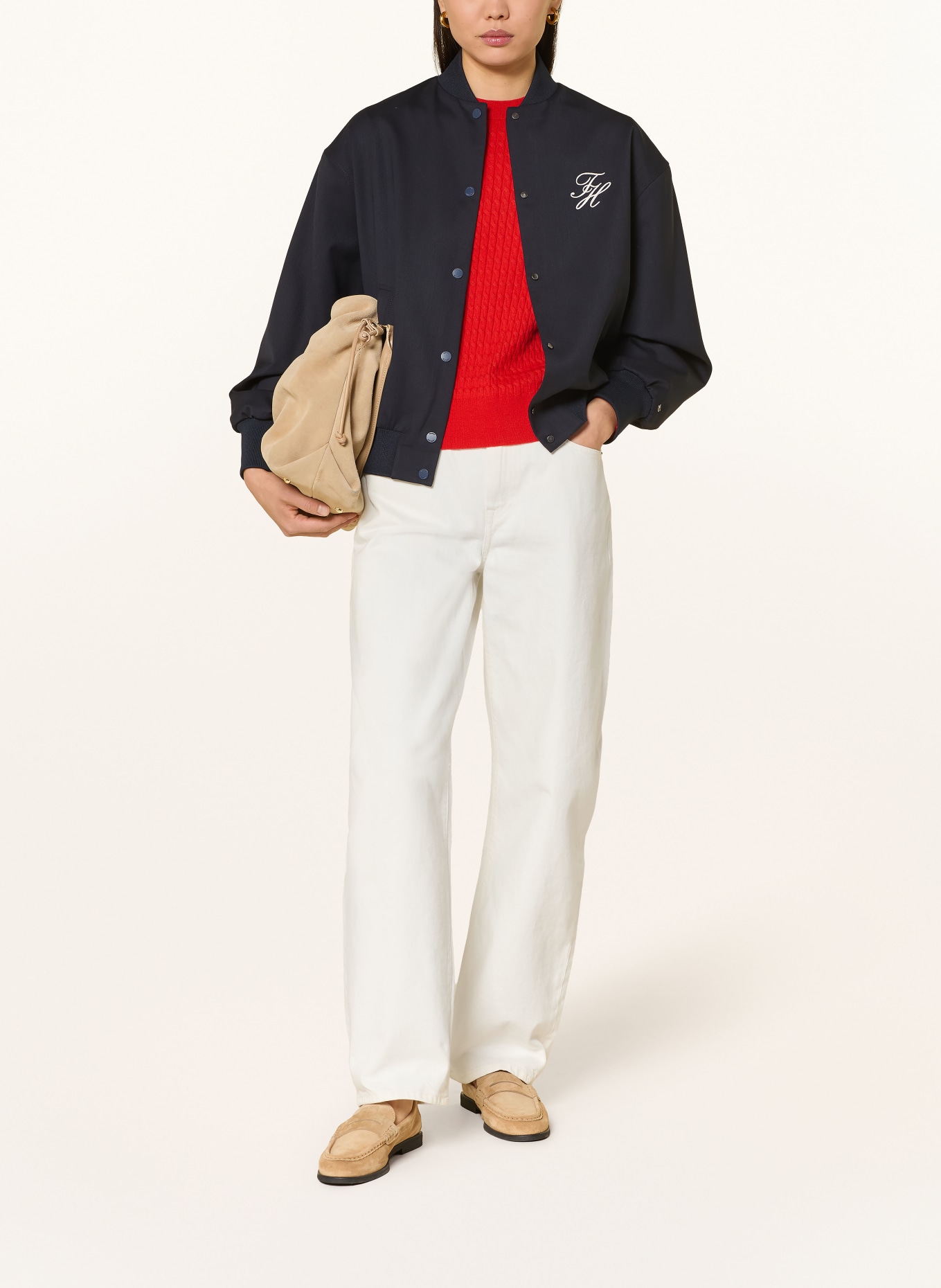 TOMMY HILFIGER Pullover: ROT