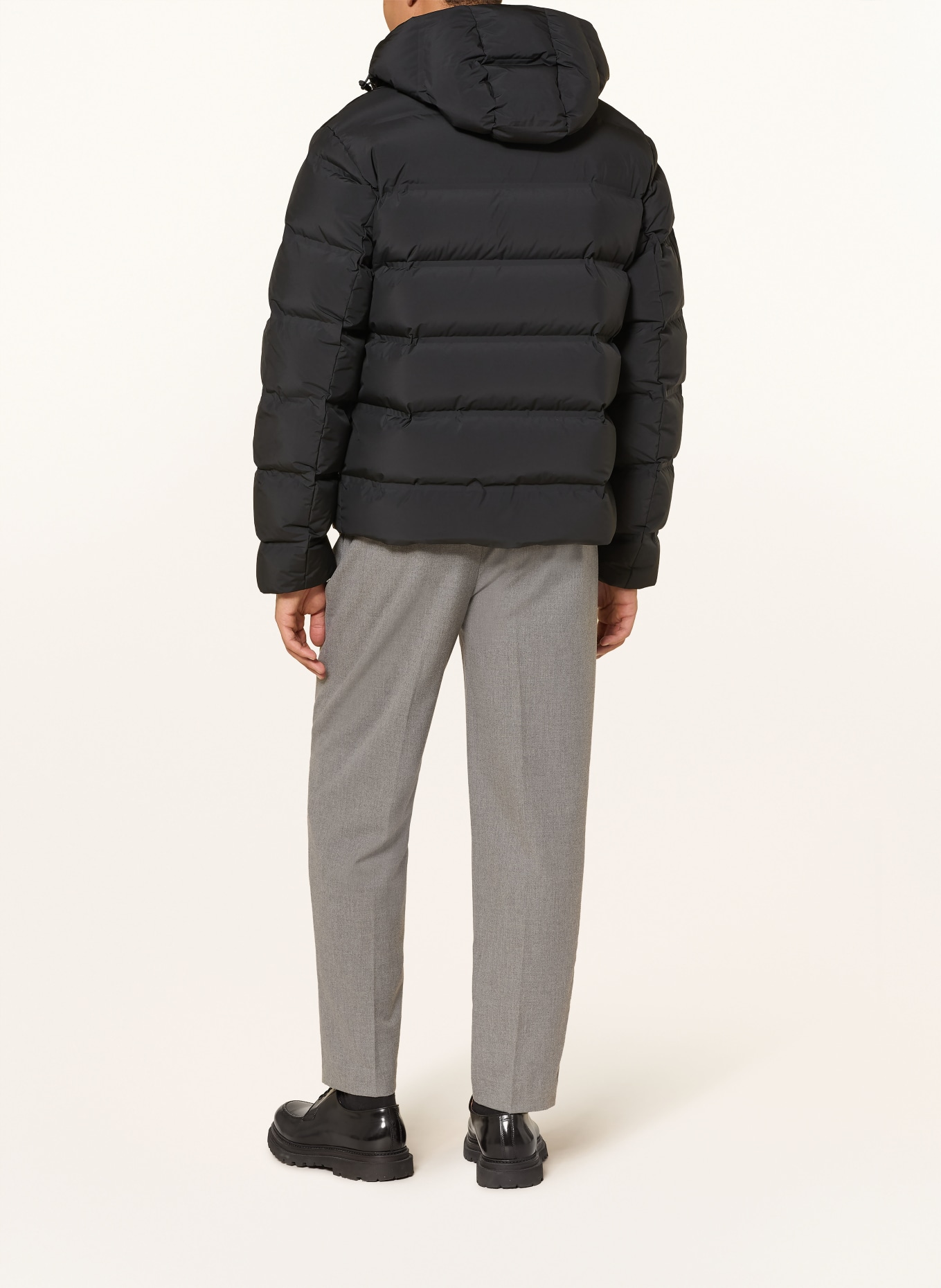 Calvin Klein Daunenjacke mit abnehmbarer Kapuze: SCHWARZ