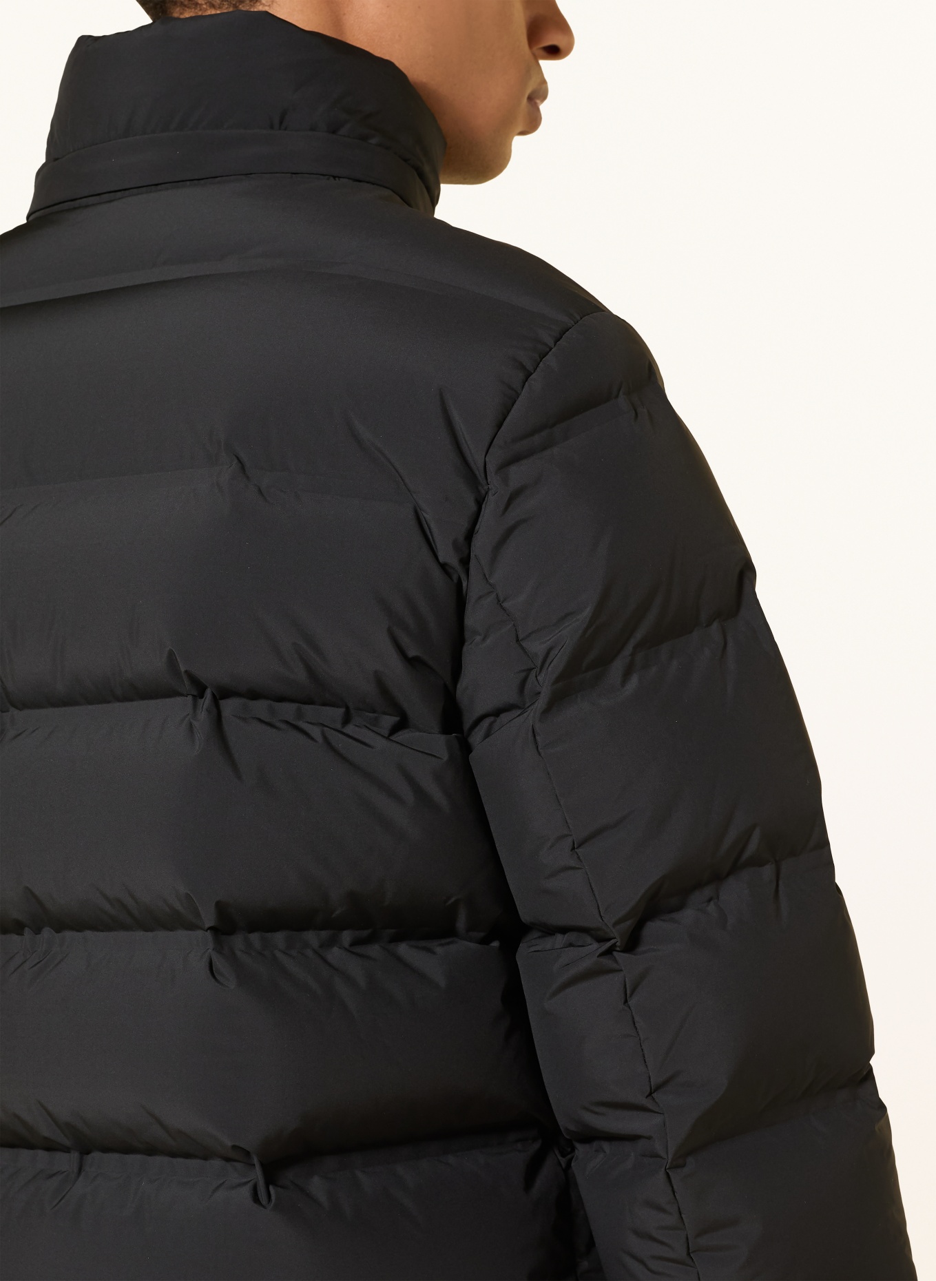 Calvin Klein Daunenjacke mit abnehmbarer Kapuze: SCHWARZ