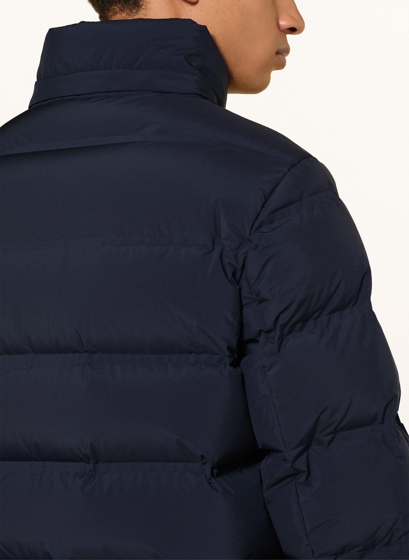 Calvin Klein Down jacket with detachable hood: DARK BLUE