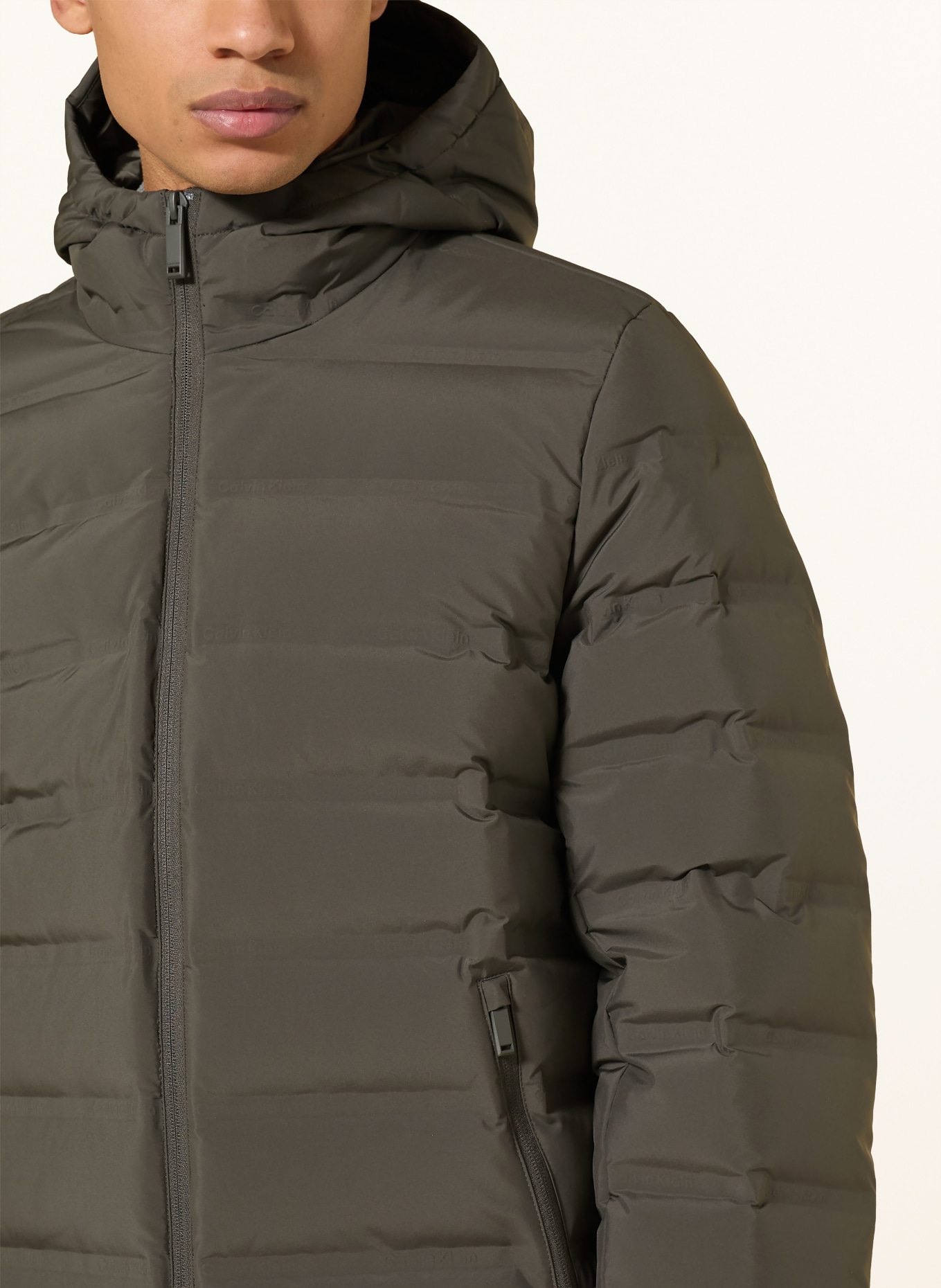 Calvin Klein Daunenjacke: KHAKI