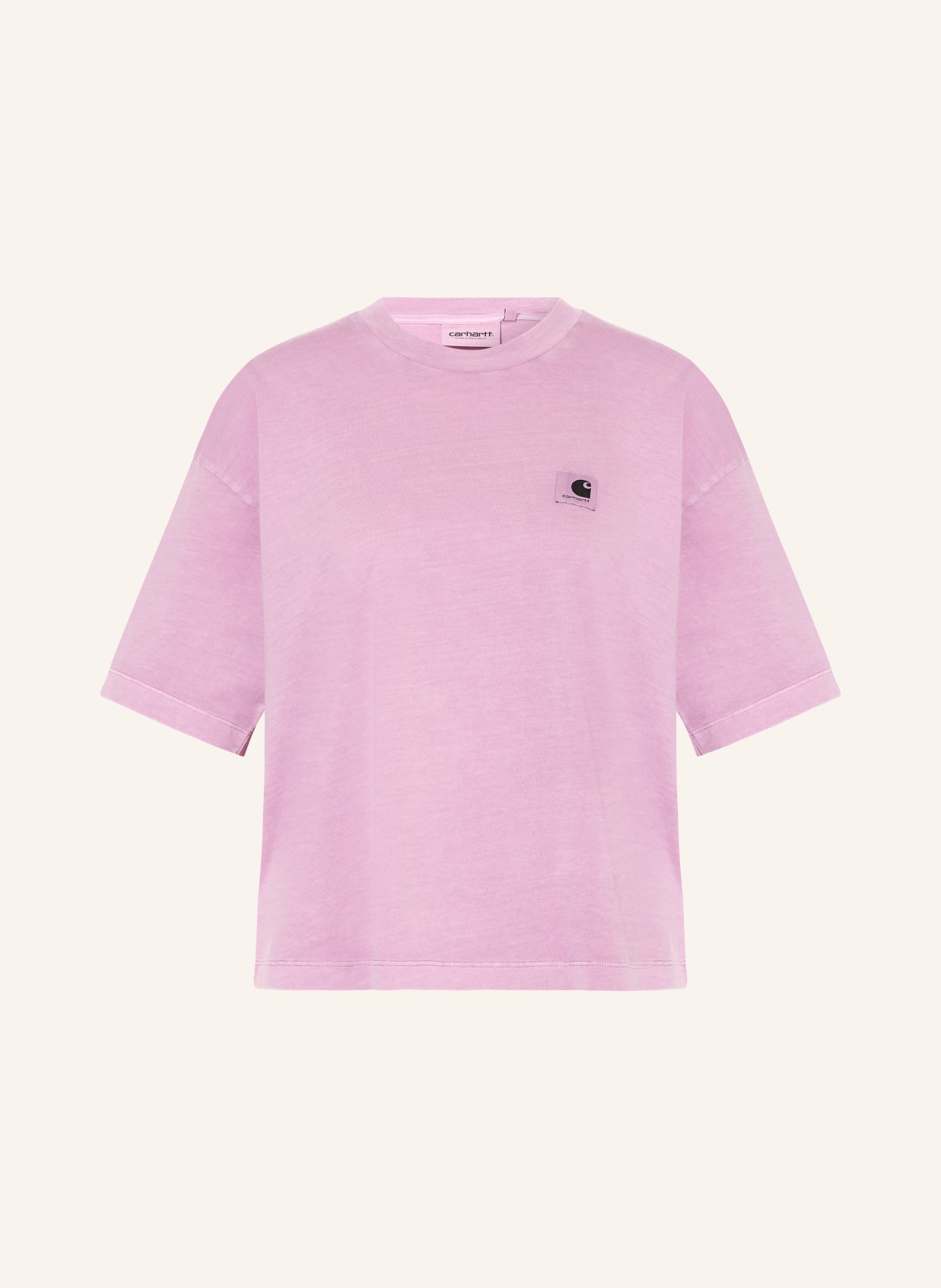 carhartt WIP Tričko NELSON: SVĚTLE FIALOVÁ