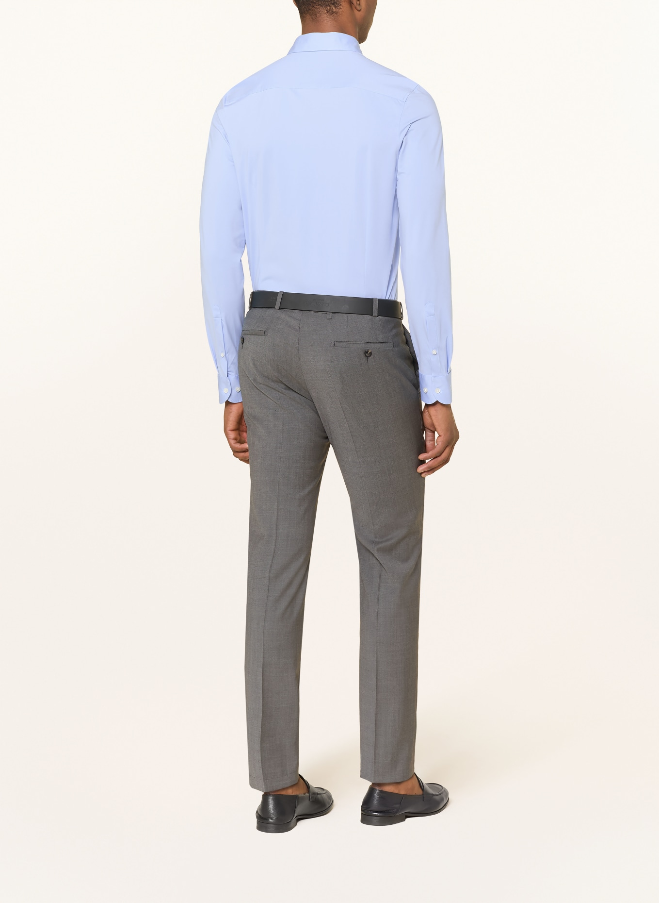 OLYMP Chemise Level Five coupe ajustée: BLEU CLAIR