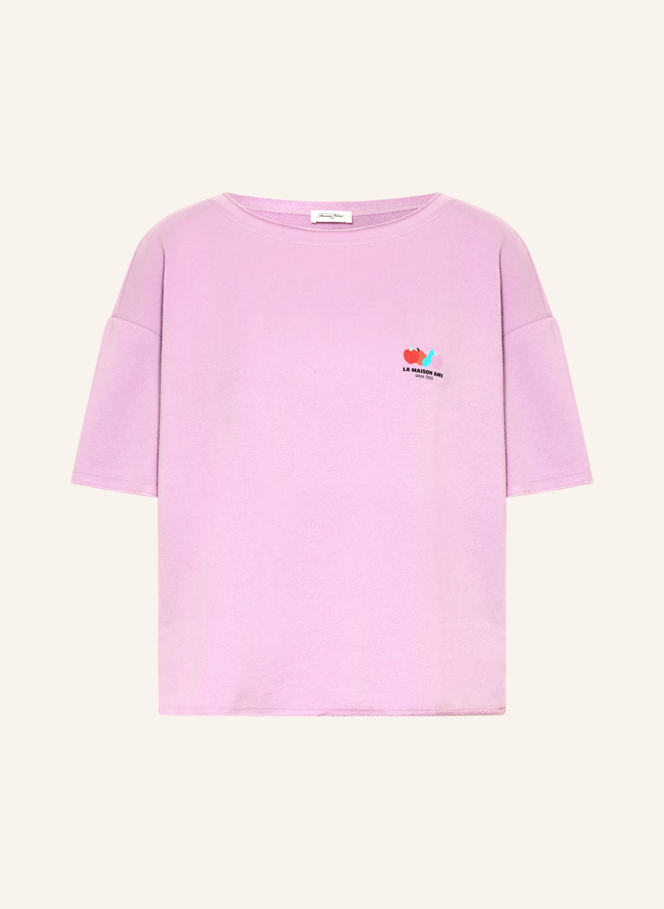 American Vintage Tričko ATUBAY: FIALOVÁ