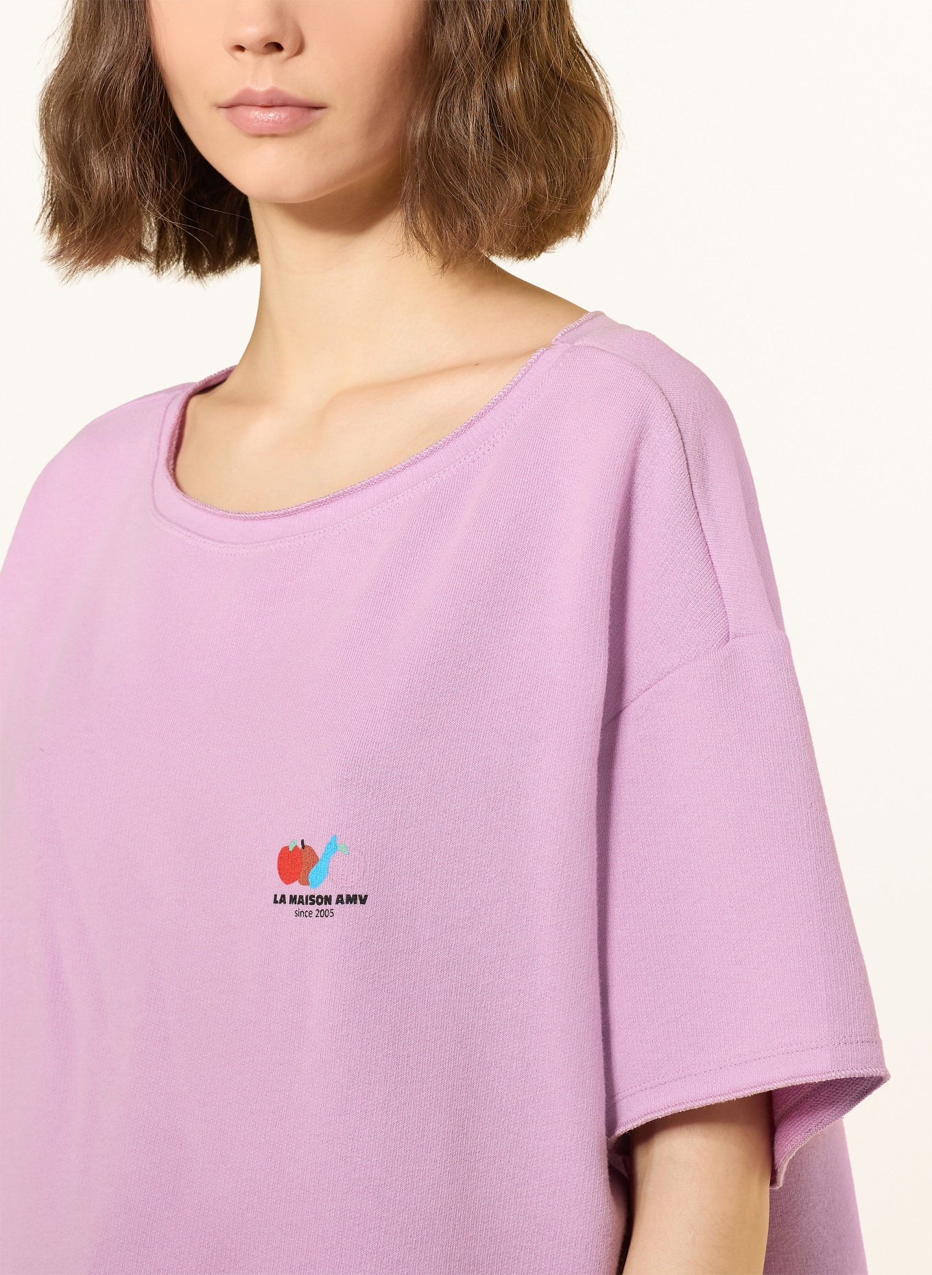 American Vintage Tričko ATUBAY: FIALOVÁ