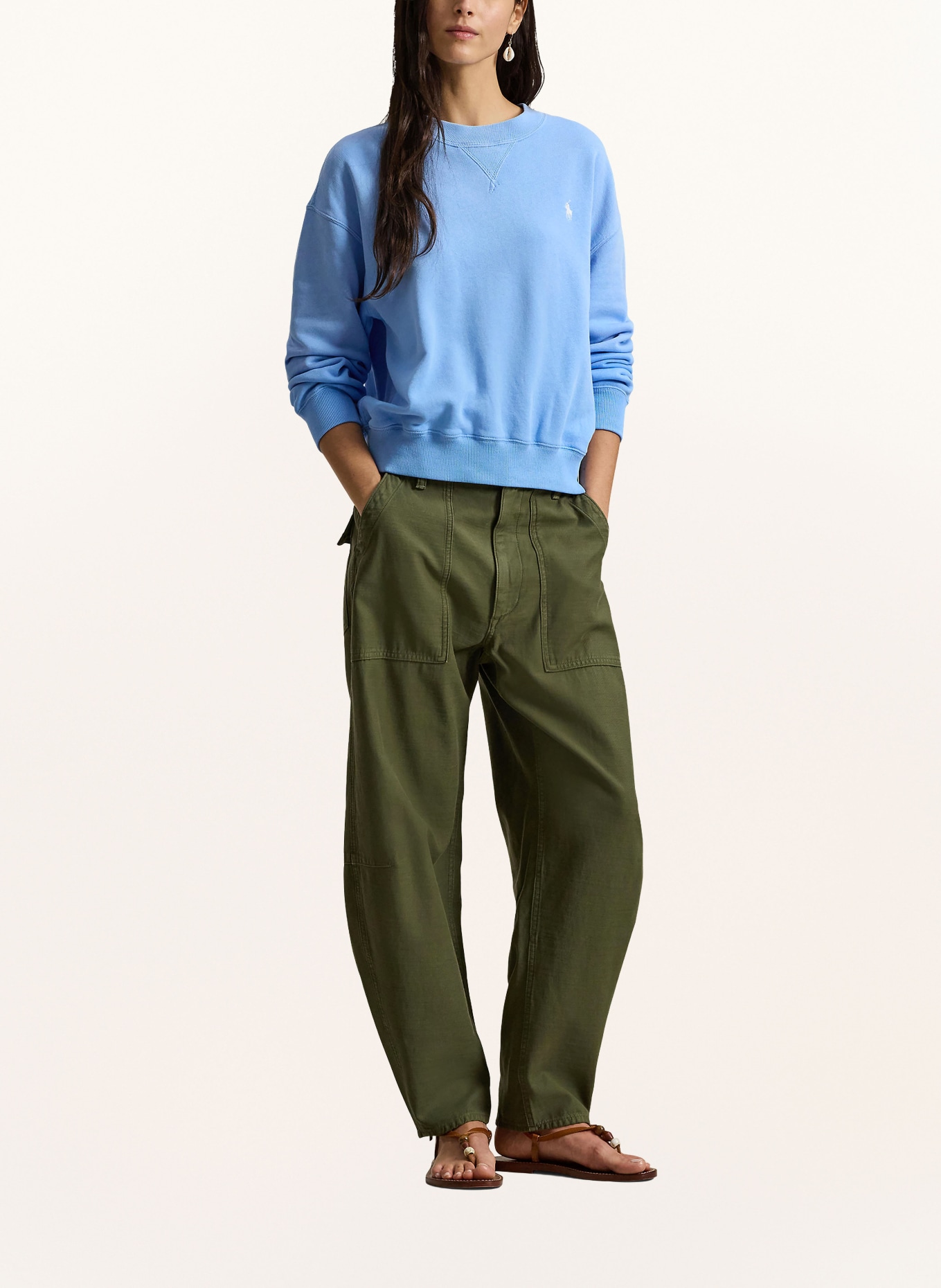 POLO RALPH LAUREN Mikina ISLAND: TMAVĚ MODRÁ