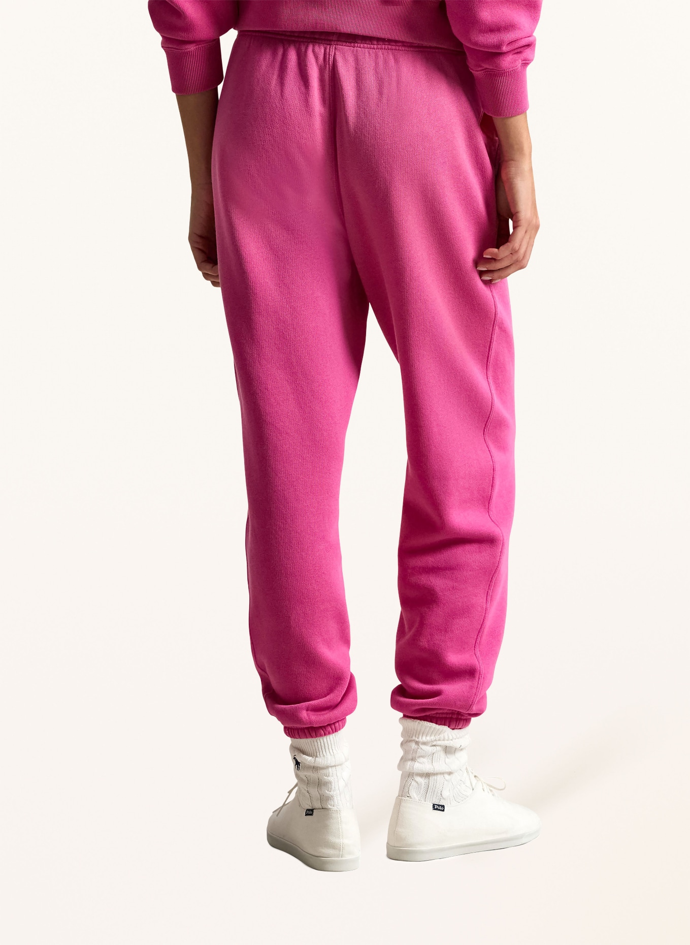 POLO RALPH LAUREN Sweatpants: NEON PINK