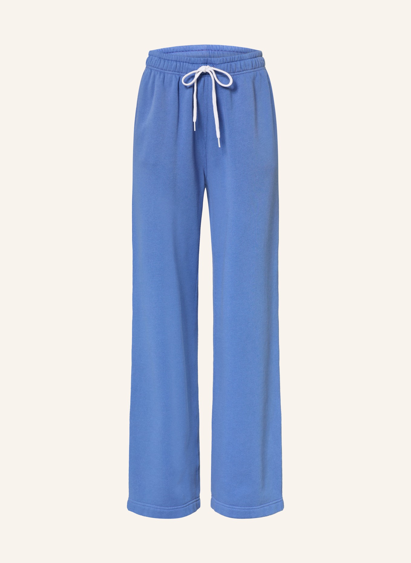 POLO RALPH LAUREN Sweatpants: BLUE / WHITE