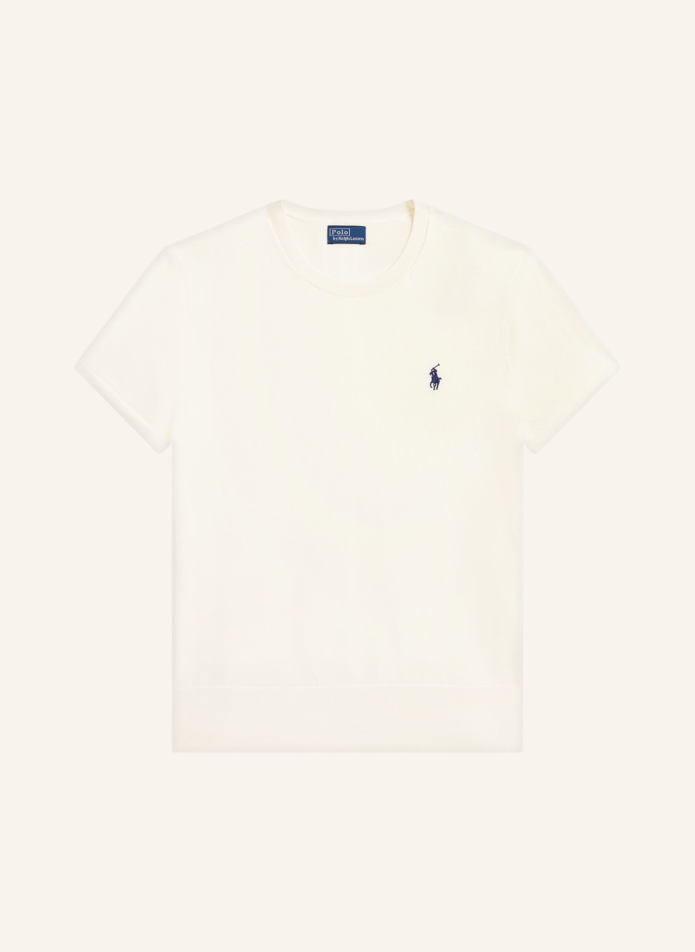 POLO RALPH LAUREN Strickshirt: CREME