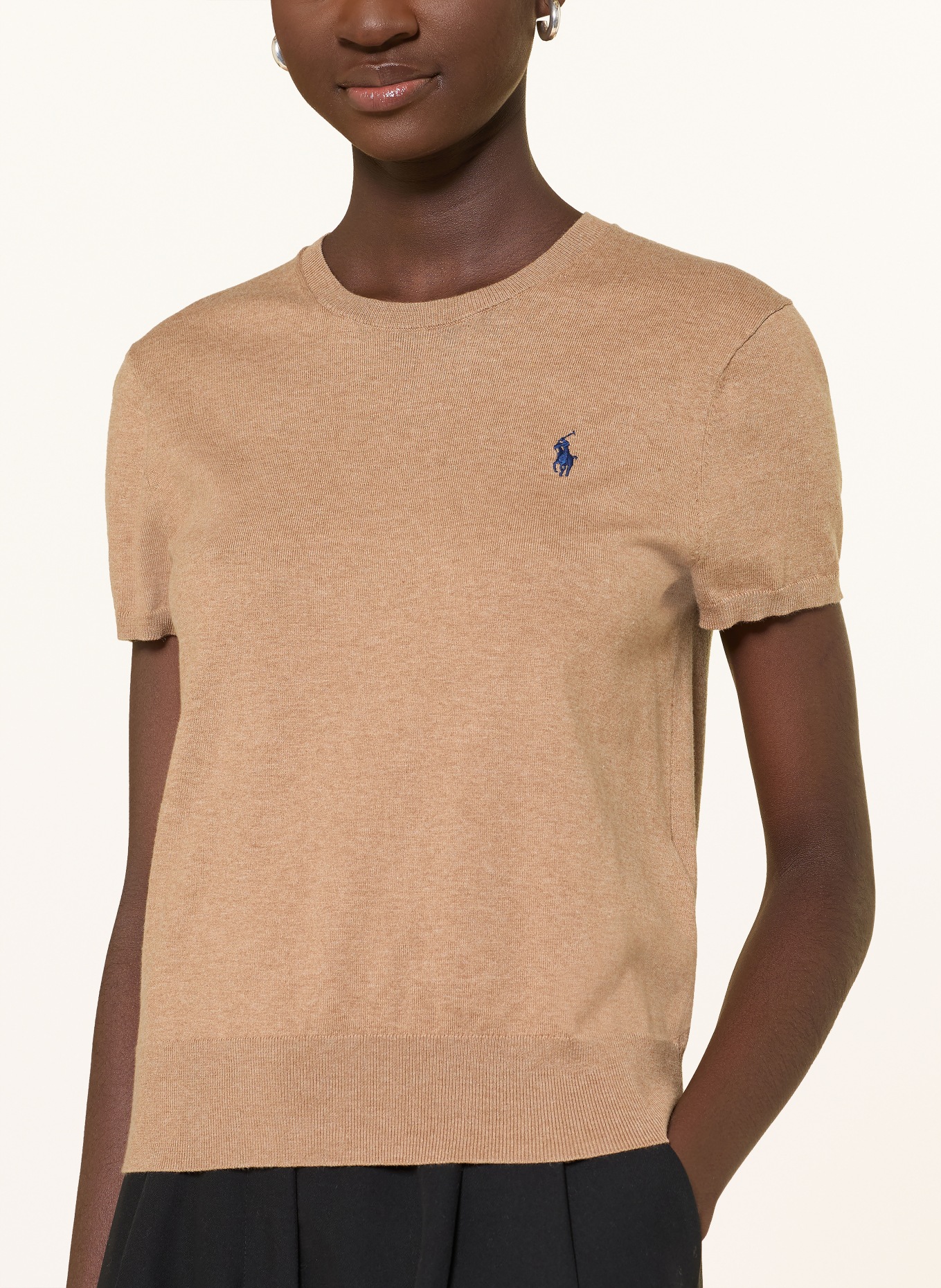 POLO RALPH LAUREN Strickshirt: CAMEL