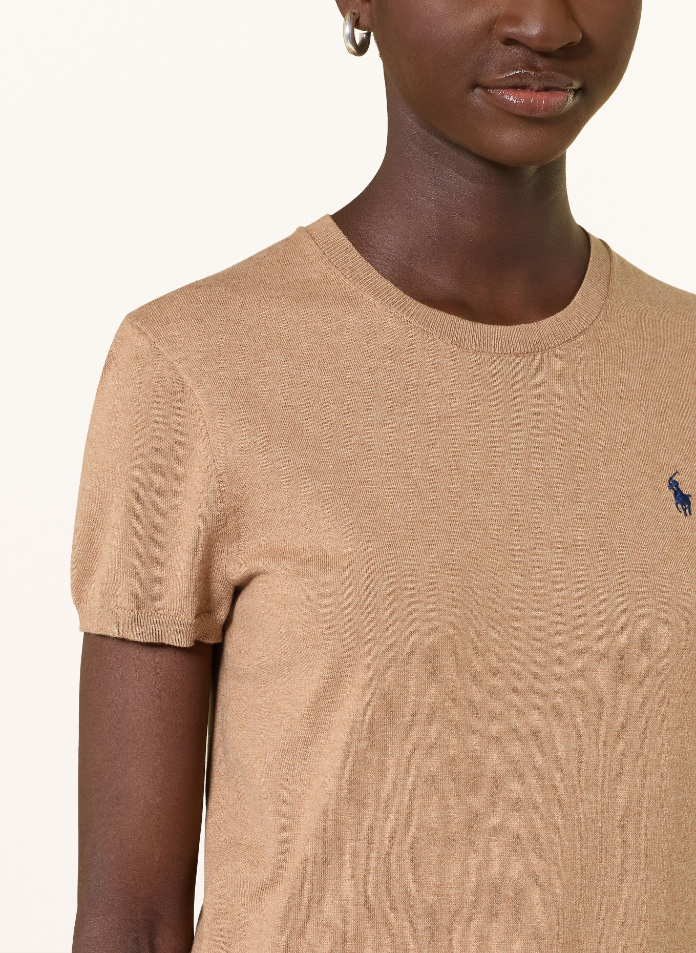 POLO RALPH LAUREN Strickshirt: CAMEL