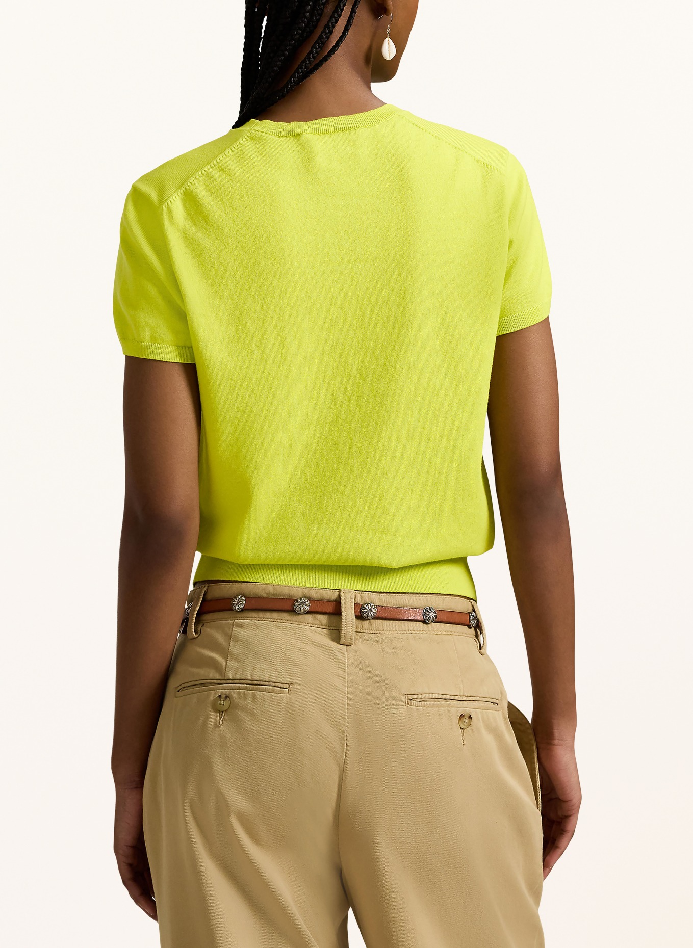 POLO RALPH LAUREN Strickshirt: NEONGRÜN