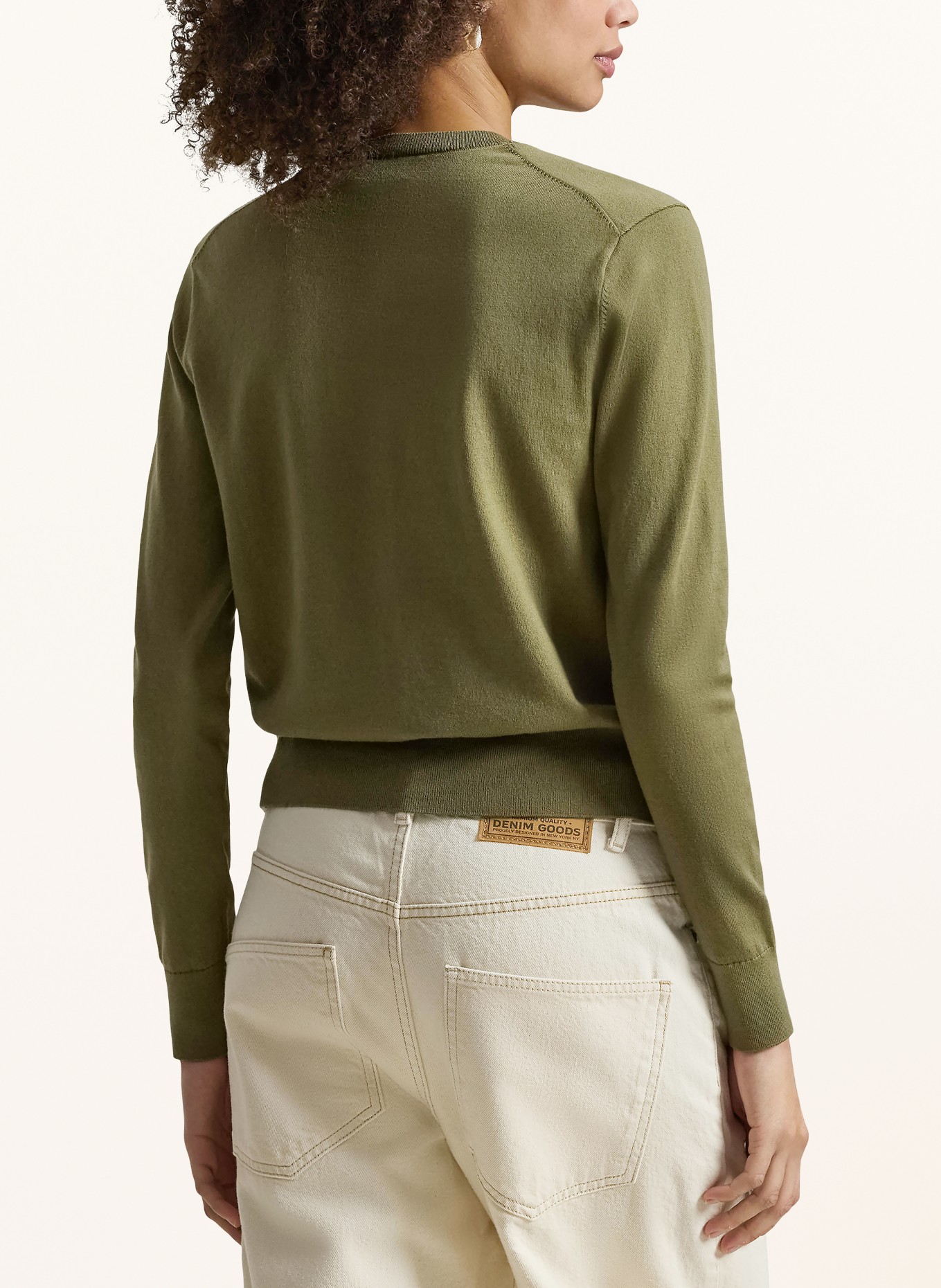 POLO RALPH LAUREN Cardigan: KHAKI