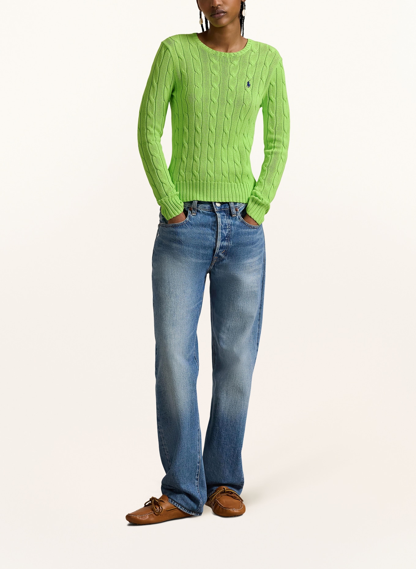 POLO RALPH LAUREN Sweater: NEON GREEN