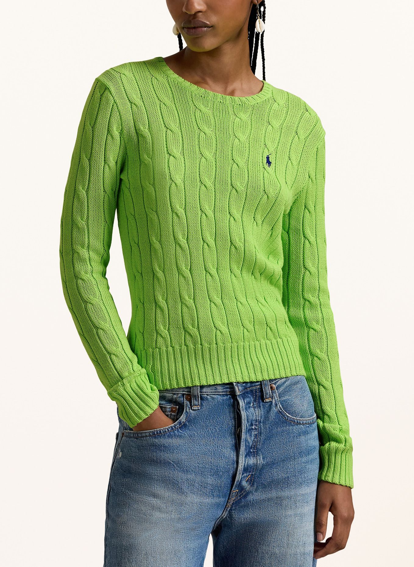 POLO RALPH LAUREN Sweater: NEON GREEN