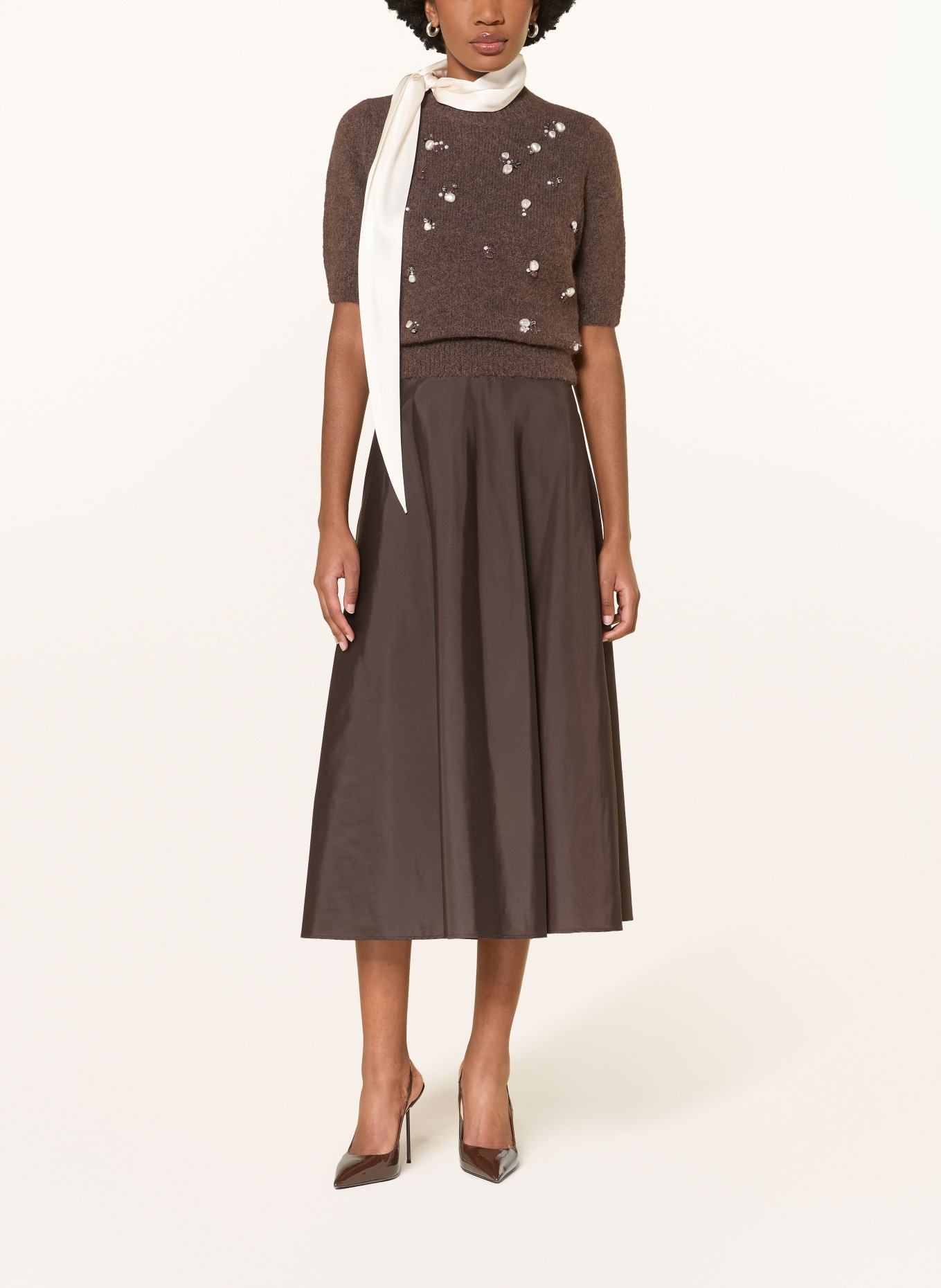 DOROTHEE SCHUMACHER Rock SPORTY ELEGANCE: BRAUN