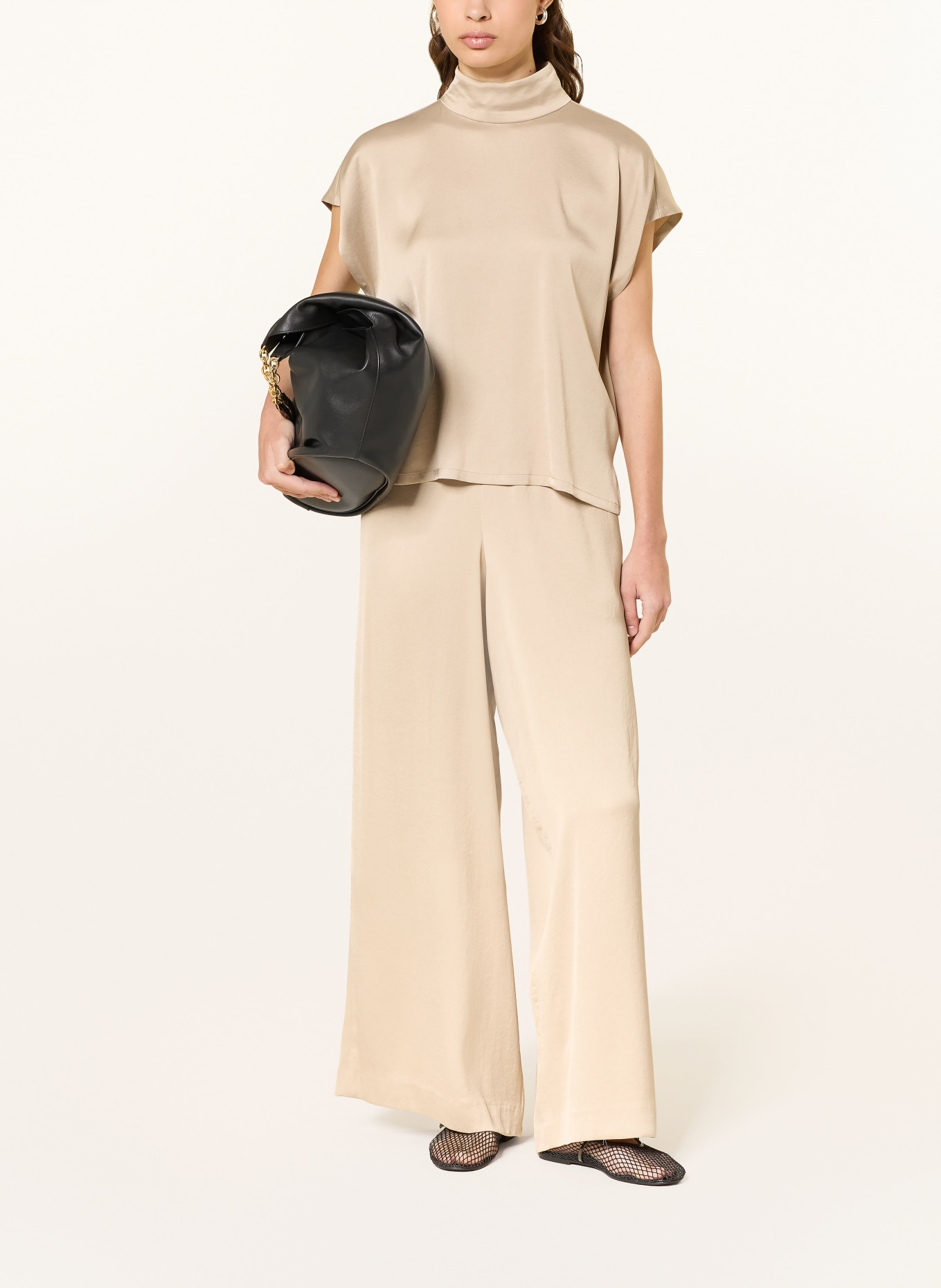 DRYKORN Satinhose TWEEZER: BEIGE