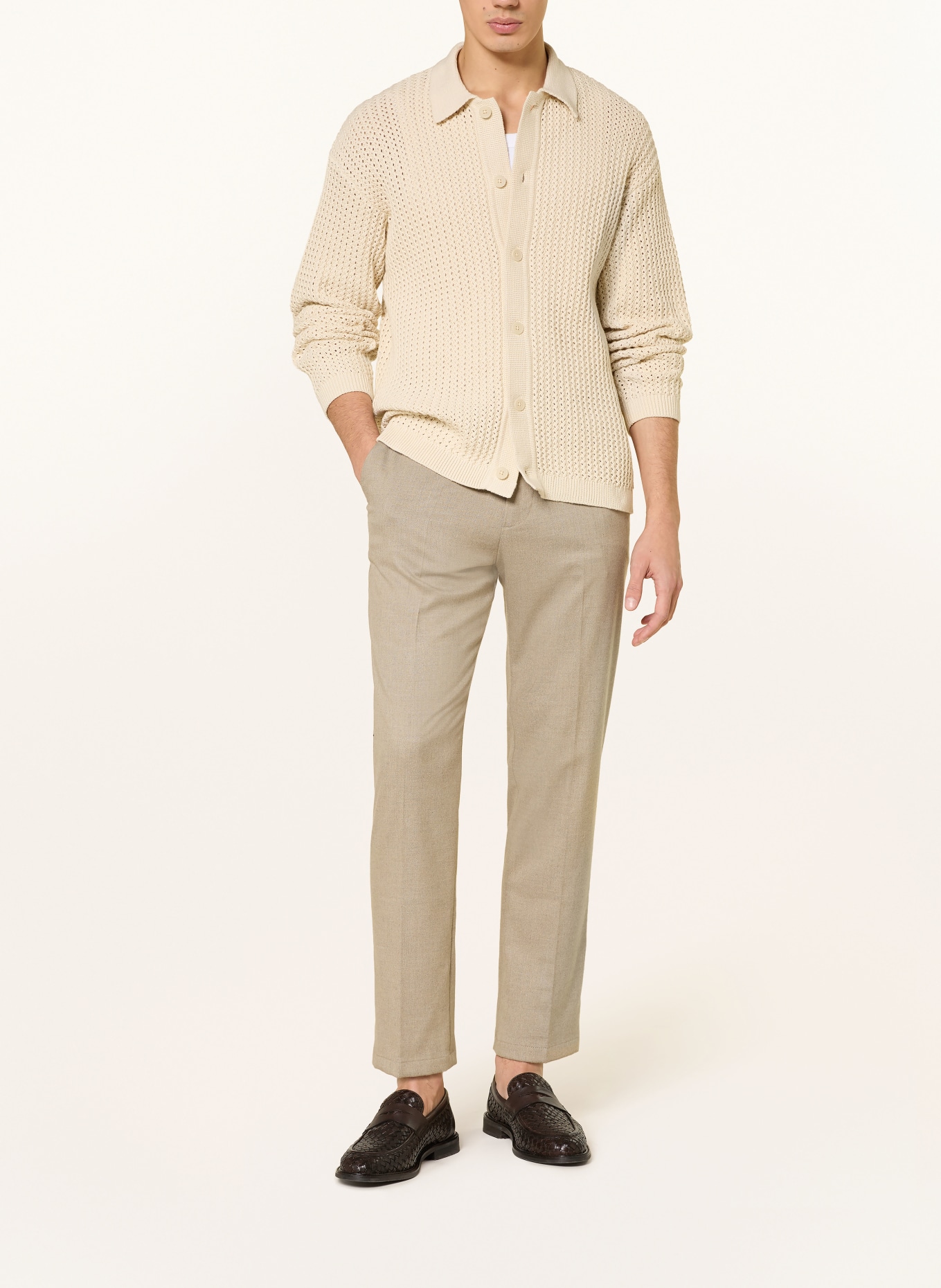 DRYKORN Chino AJEND Regular Fit: BEIGE