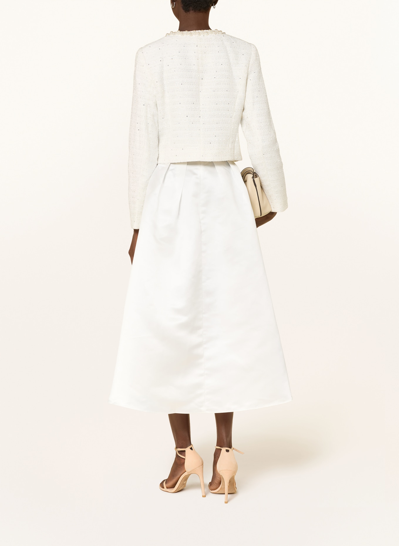 APART Tvídové sako s flitry a ozdobnými korálky: REŽNÁ