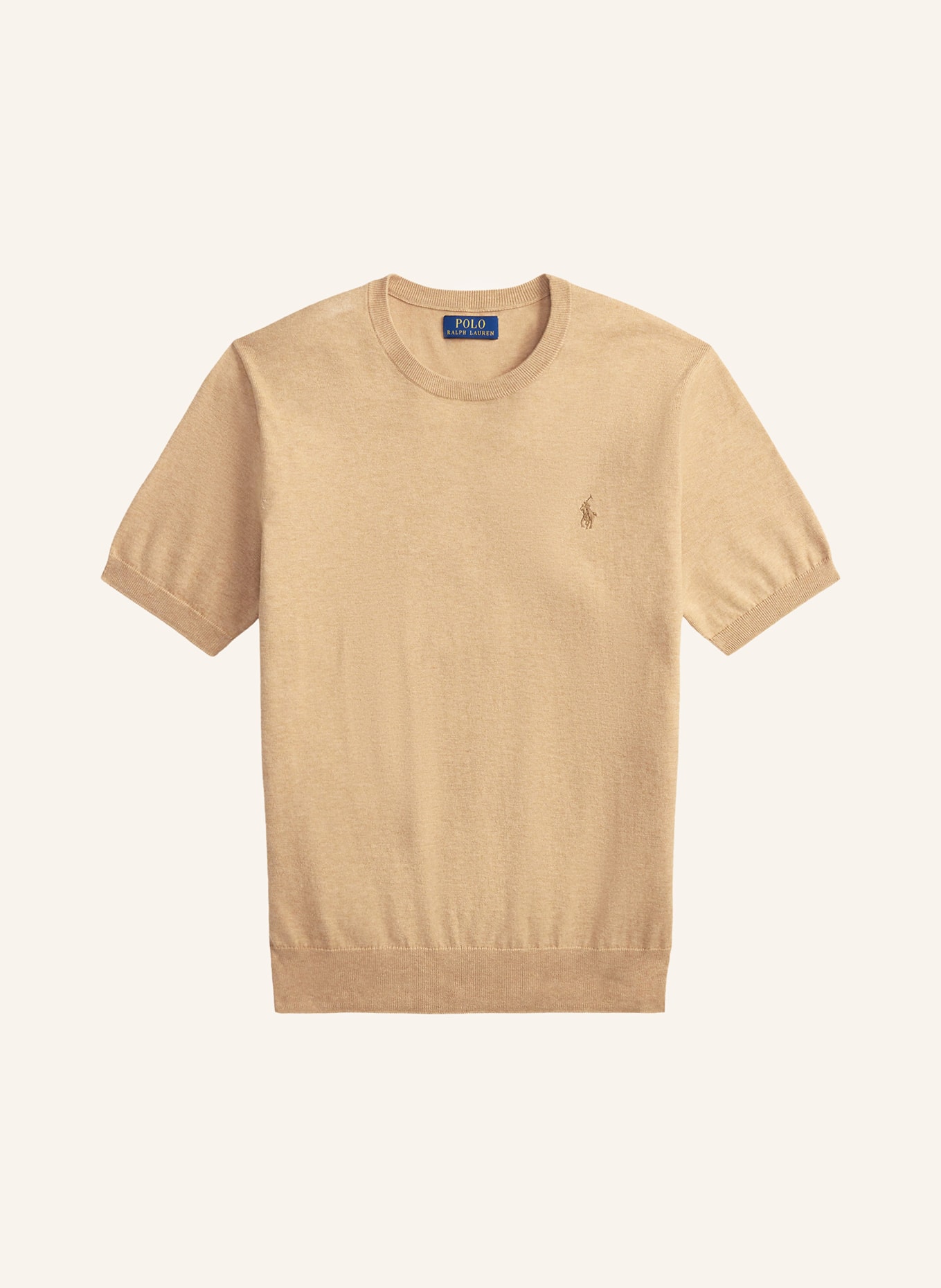 POLO RALPH LAUREN Strickshirt: CAMEL