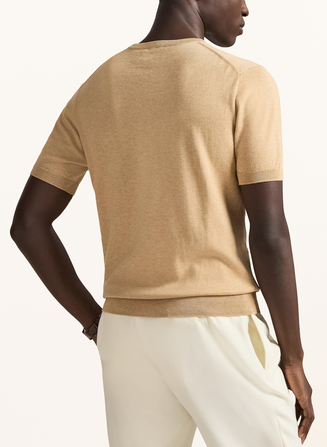 POLO RALPH LAUREN Strickshirt: CAMEL