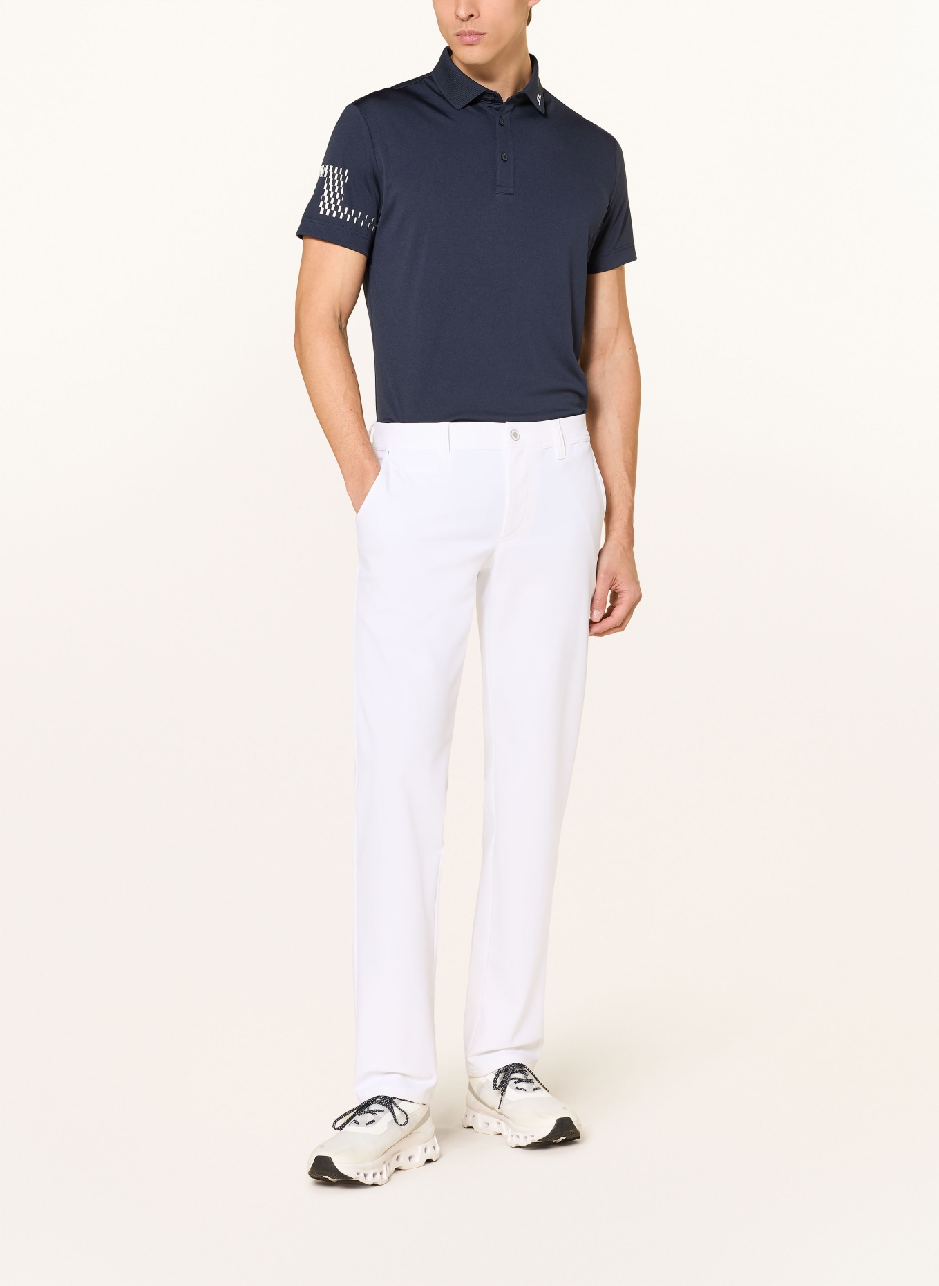 ALBERTO Pantalon de golf ROOKIE: BLANC