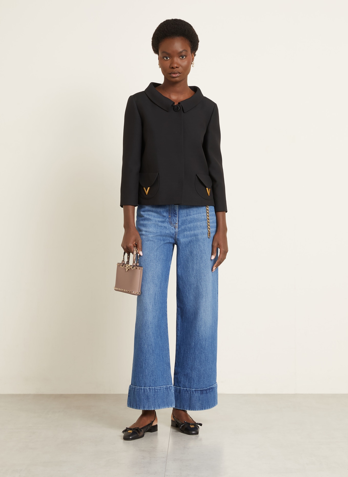 VALENTINO GARAVANI Handtasche ROCKSTUD MINI: ALTROSA