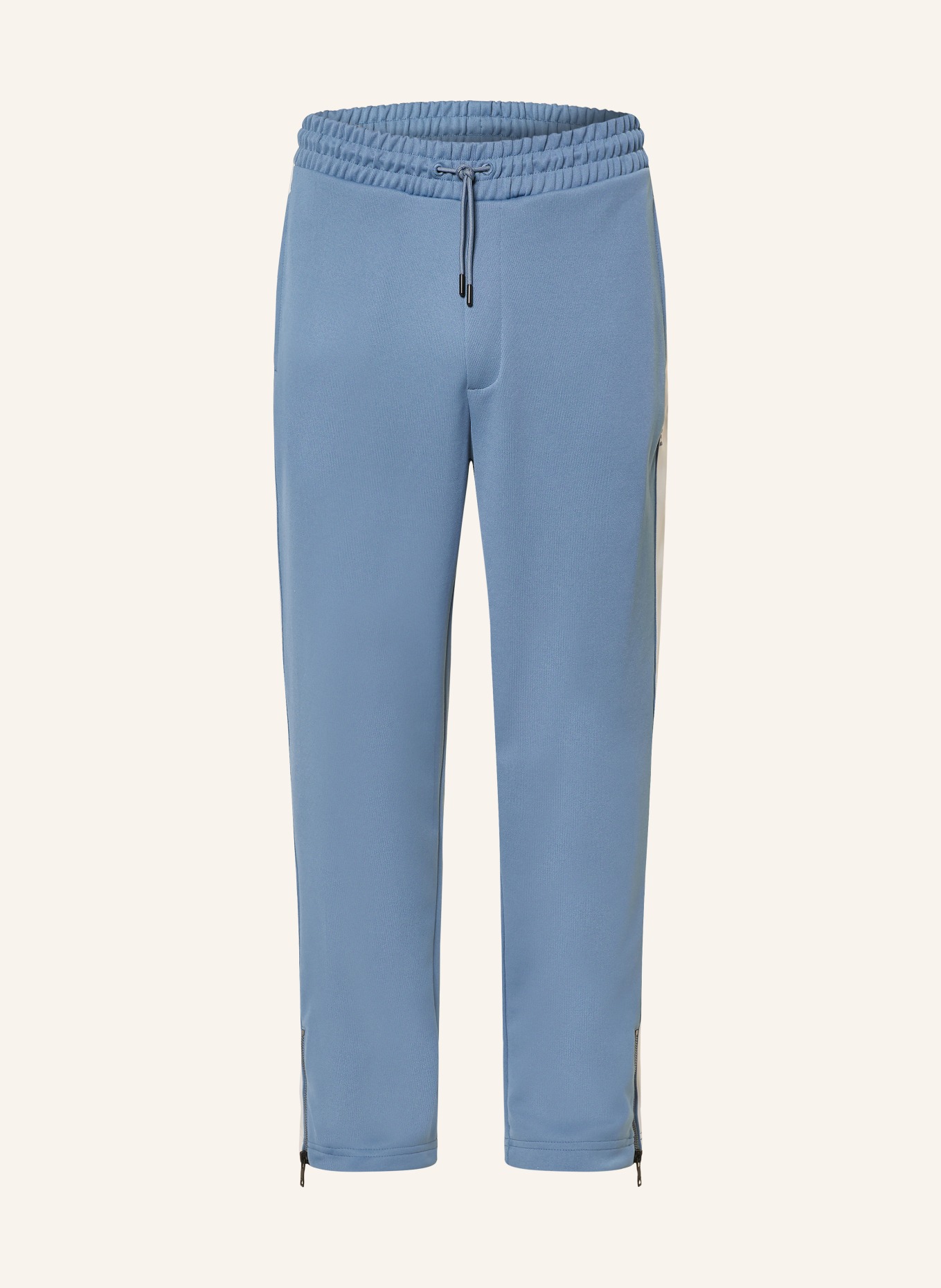 HUGO Pantalon DOLOS style jogging: BLEU / GRIS CLAIR