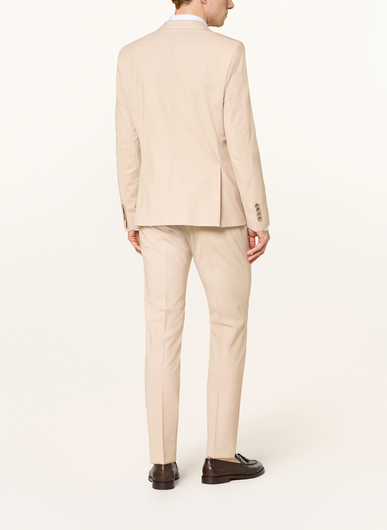 DIGEL move Veste de costume ALLAN Slim Fit: 76 BEIGE