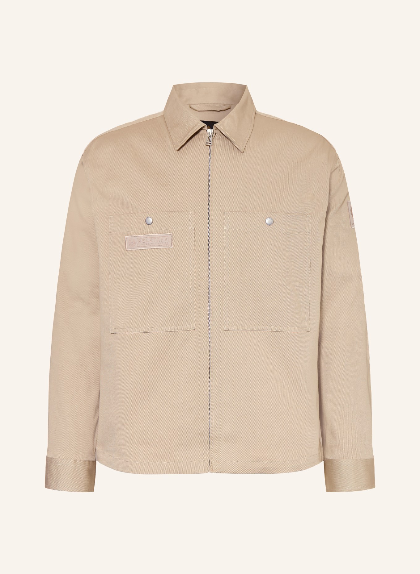 BELSTAFF Overjacket COMPETITION TWILL: BEIGE