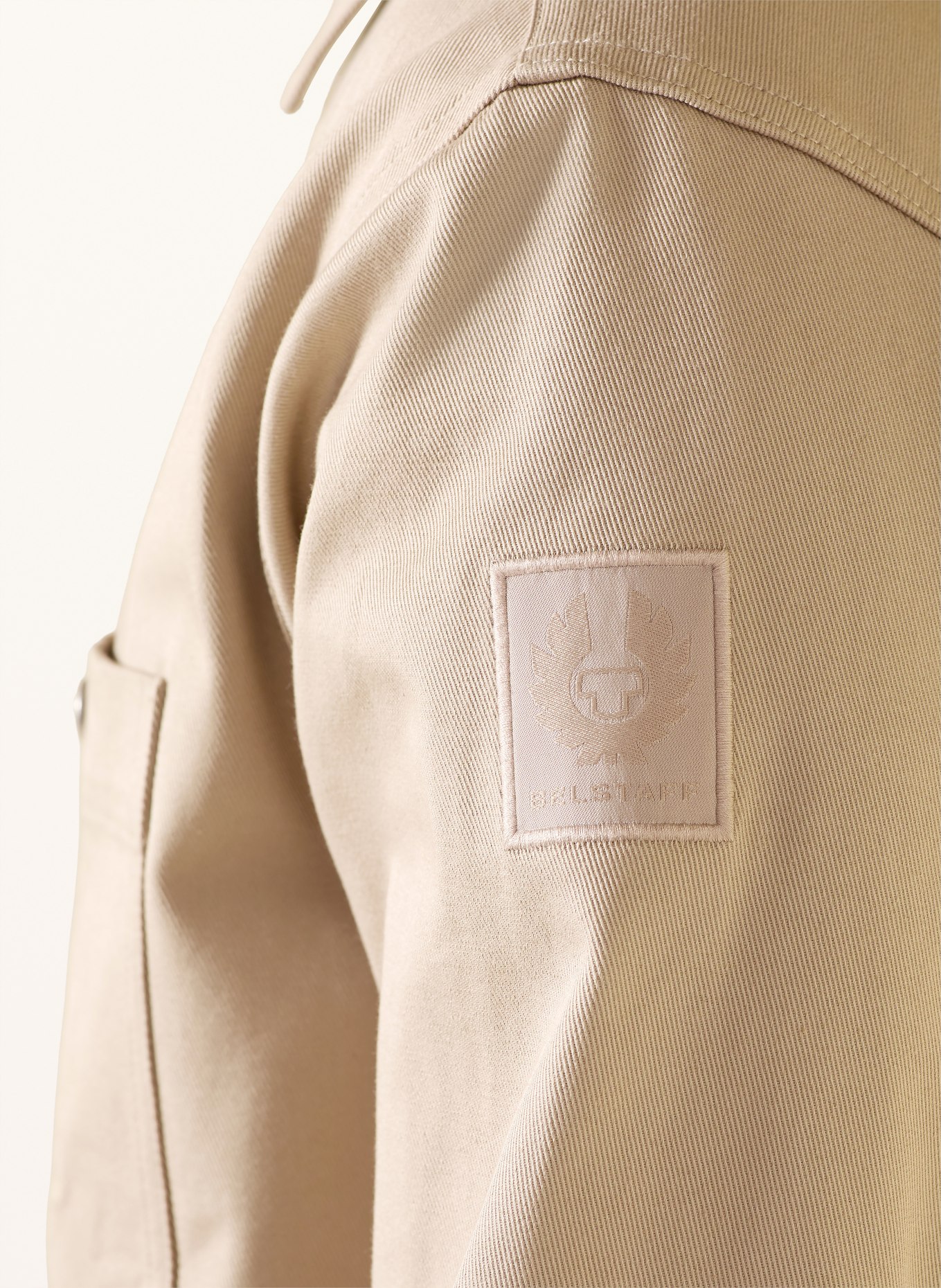 BELSTAFF Overjacket COMPETITION TWILL: BEIGE