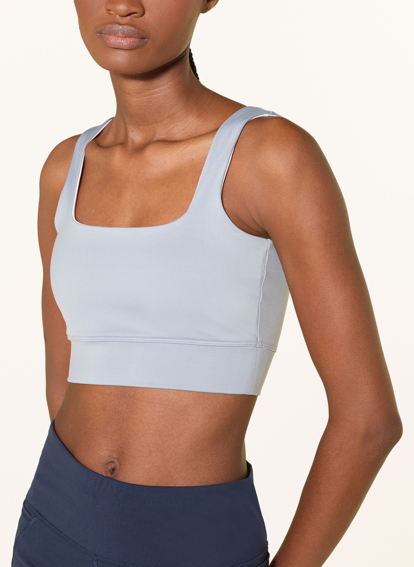 VARLEY Biustonosz sportowy ASSURE CORI: JASNONIEBIESKI