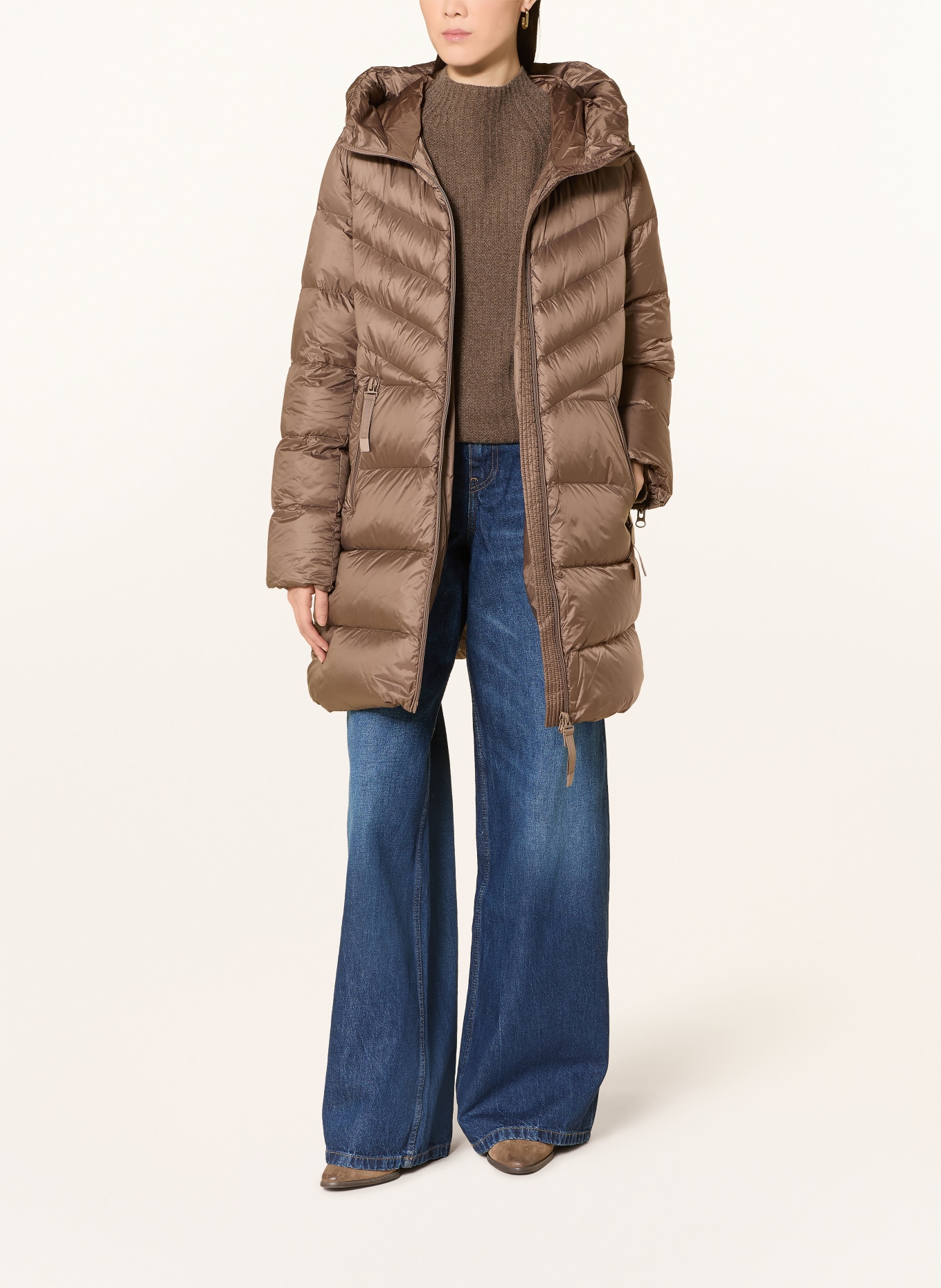 Betty Barclay Daunenmantel: BRAUN