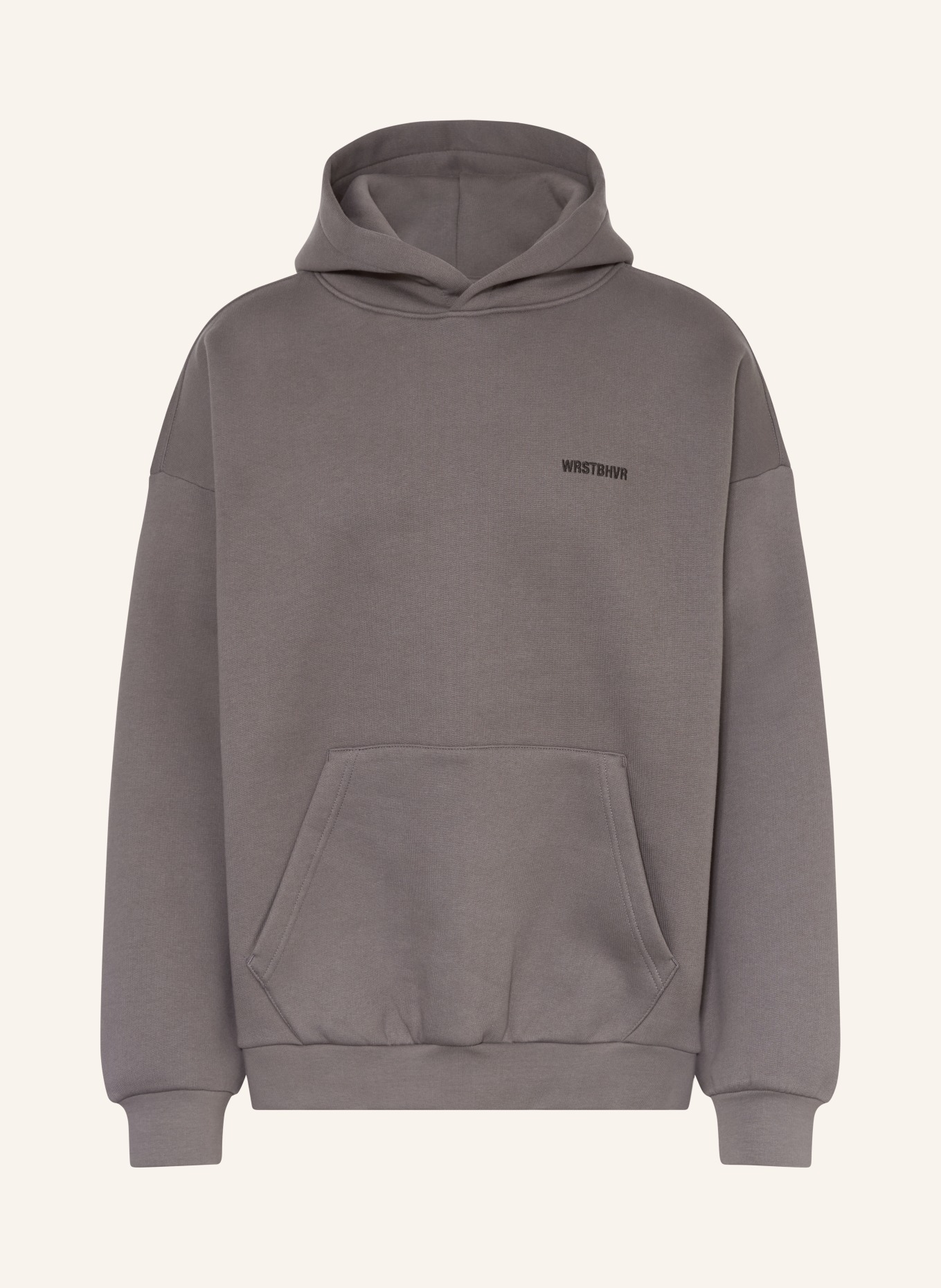 WRSTBHVR Hoodie HAKO: BLAUWGRIJS