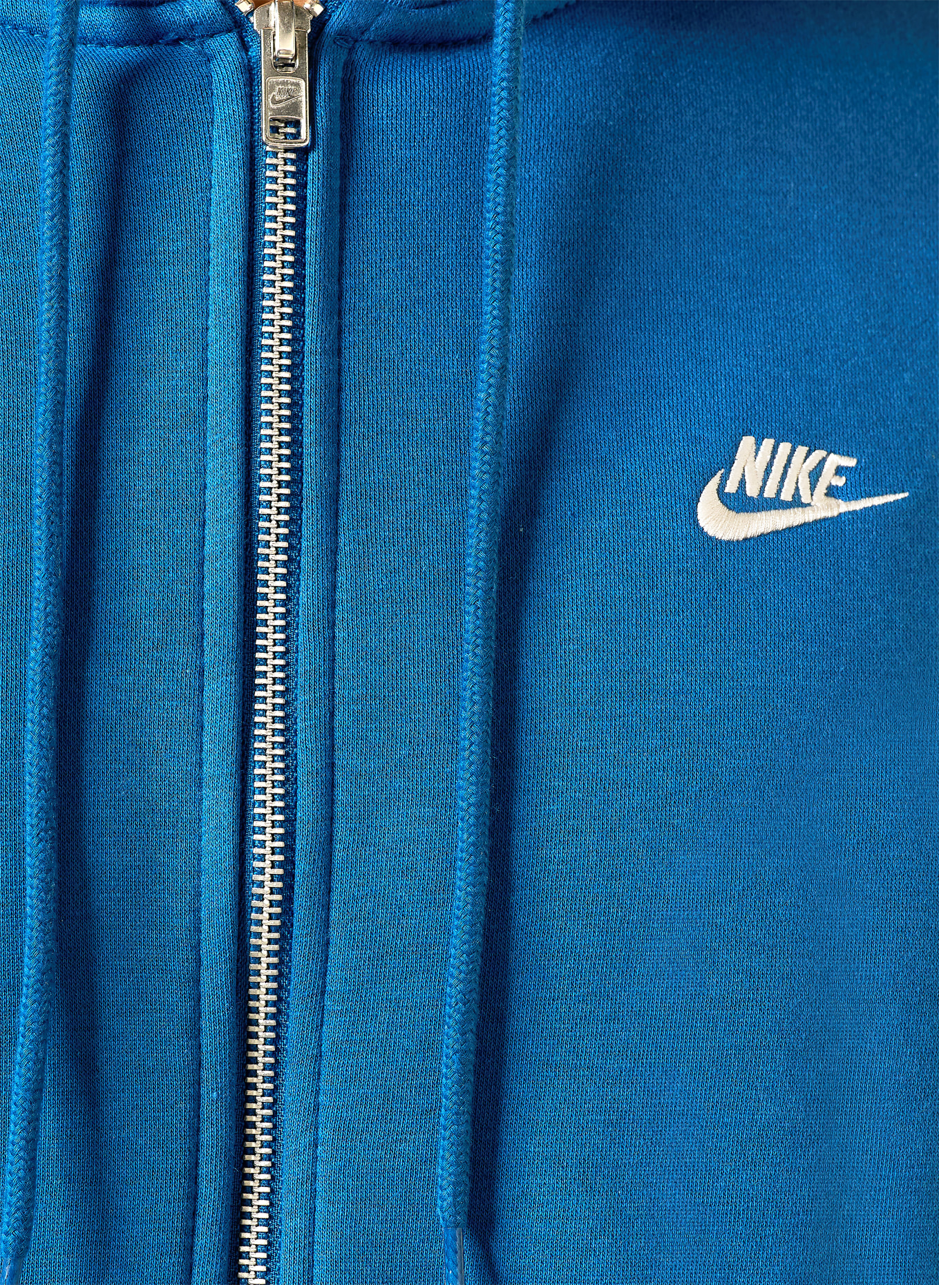 Nike Veste sweat CLUB: BLEU