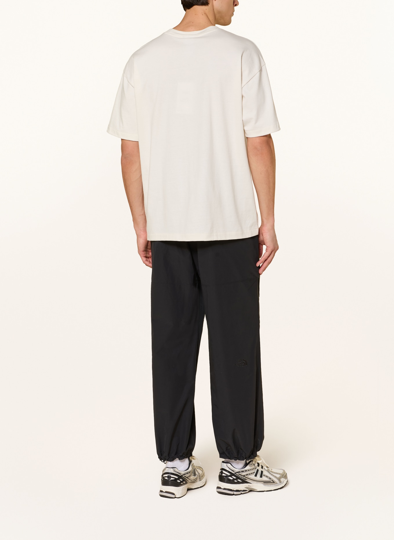 THE NORTH FACE T-Shirt REDBOX: ECRU / ROT / WEISS