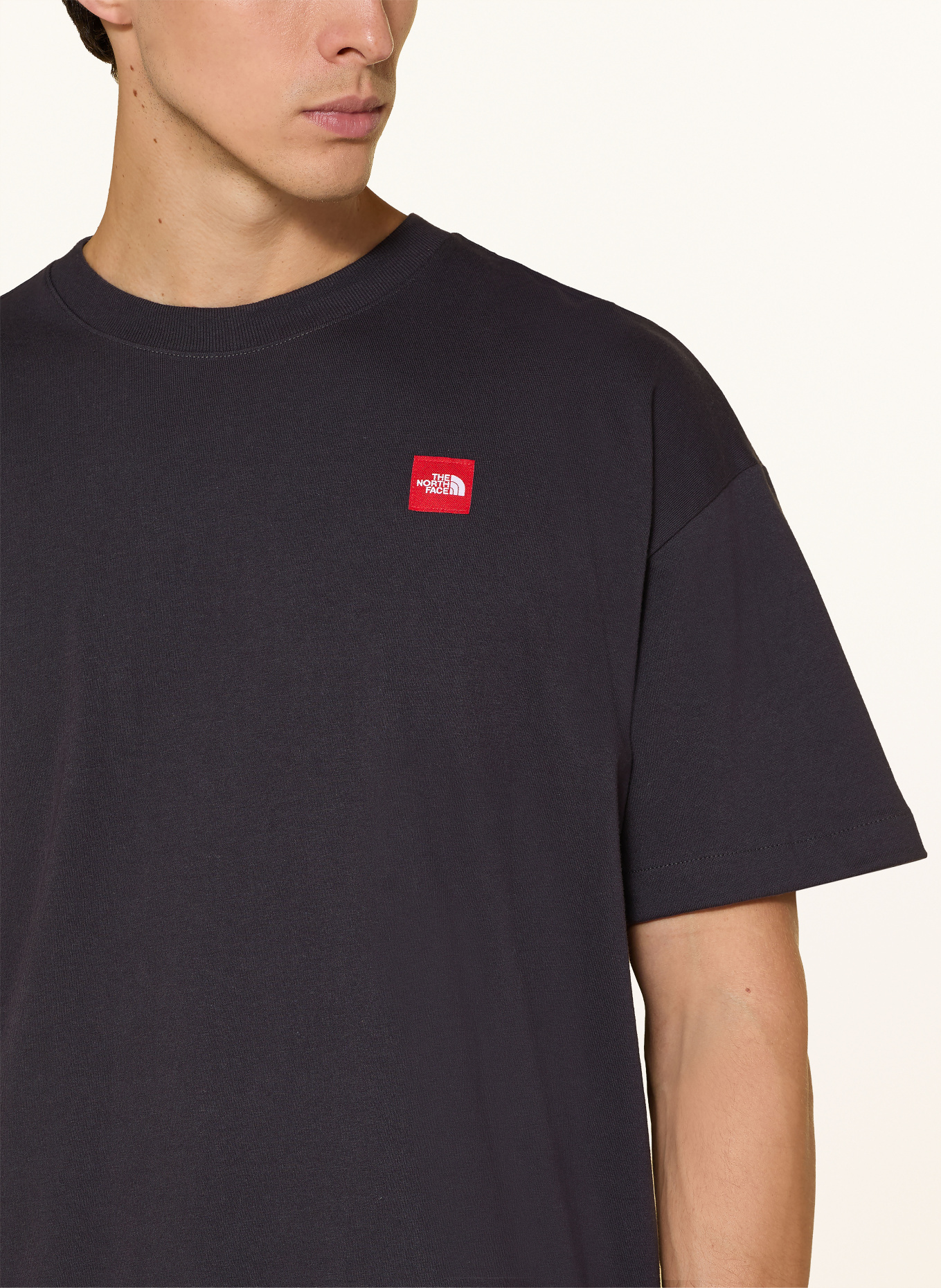 THE NORTH FACE T-shirt REDBOX: GRANATOWY