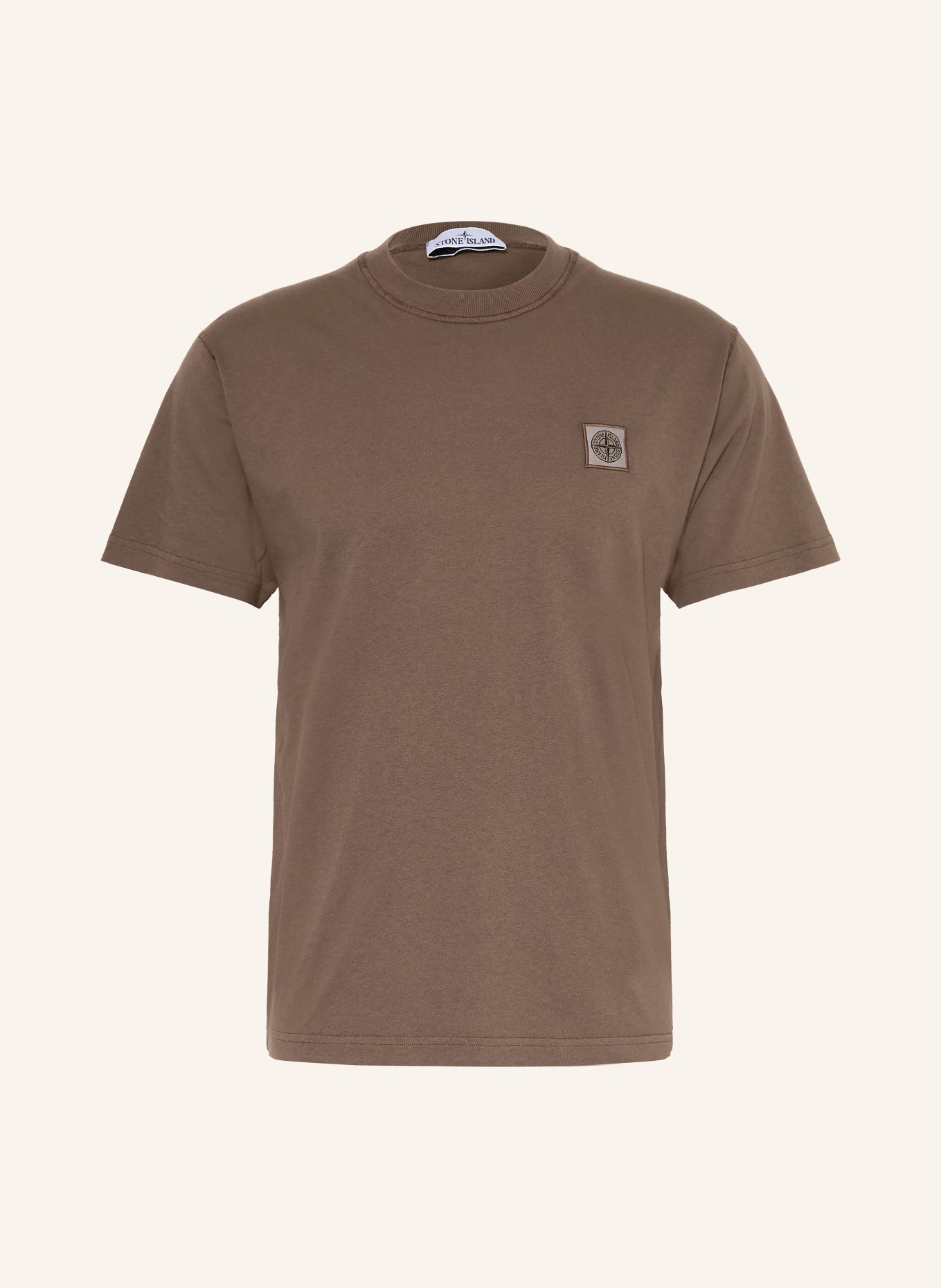 STONE ISLAND T-Shirt: DUNKELBRAUN