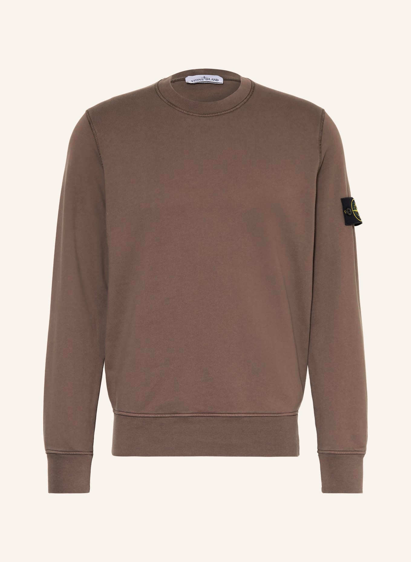 STONE ISLAND Sweatshirt: DUNKELBRAUN