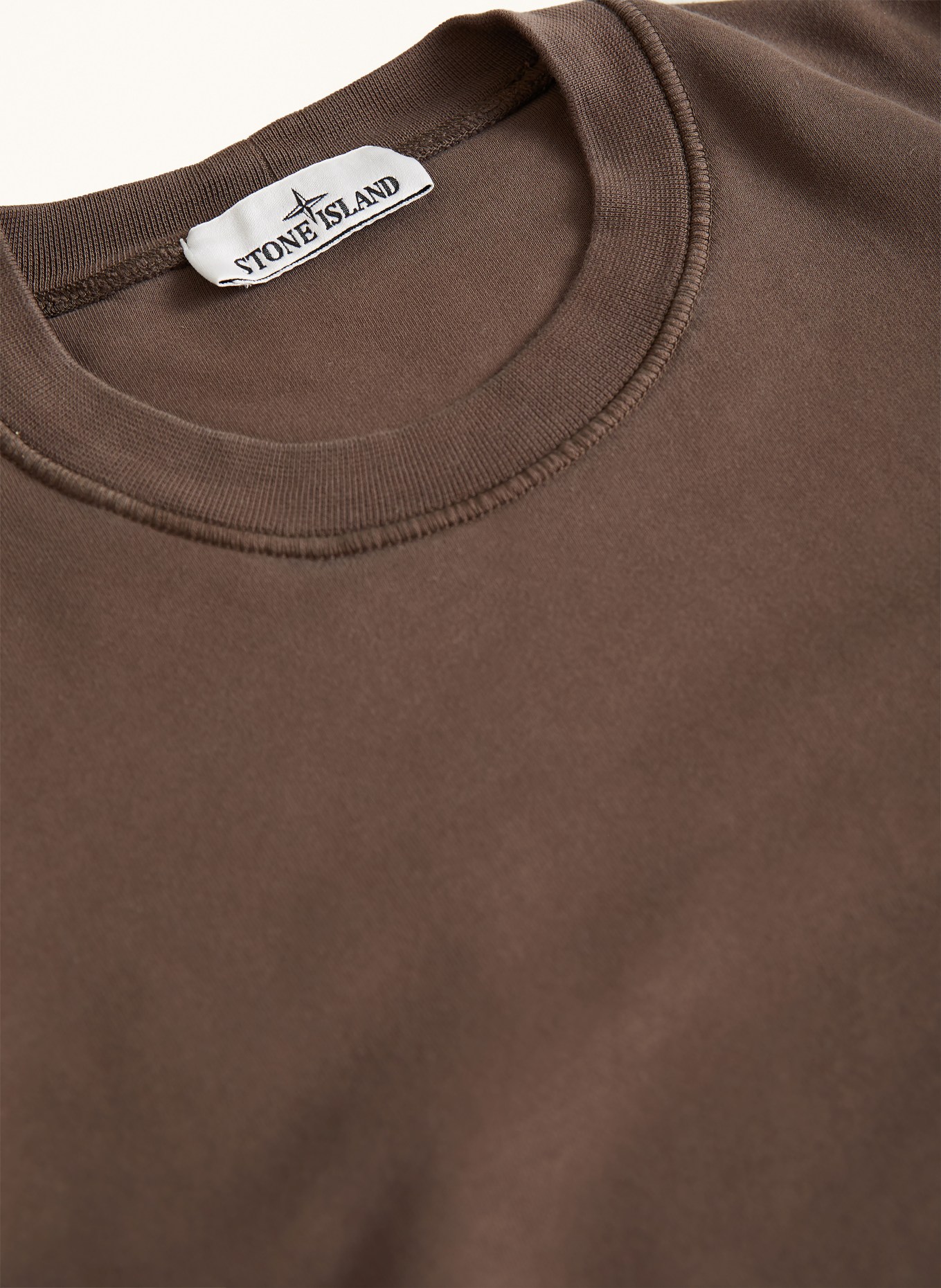 STONE ISLAND Sweatshirt: DUNKELBRAUN