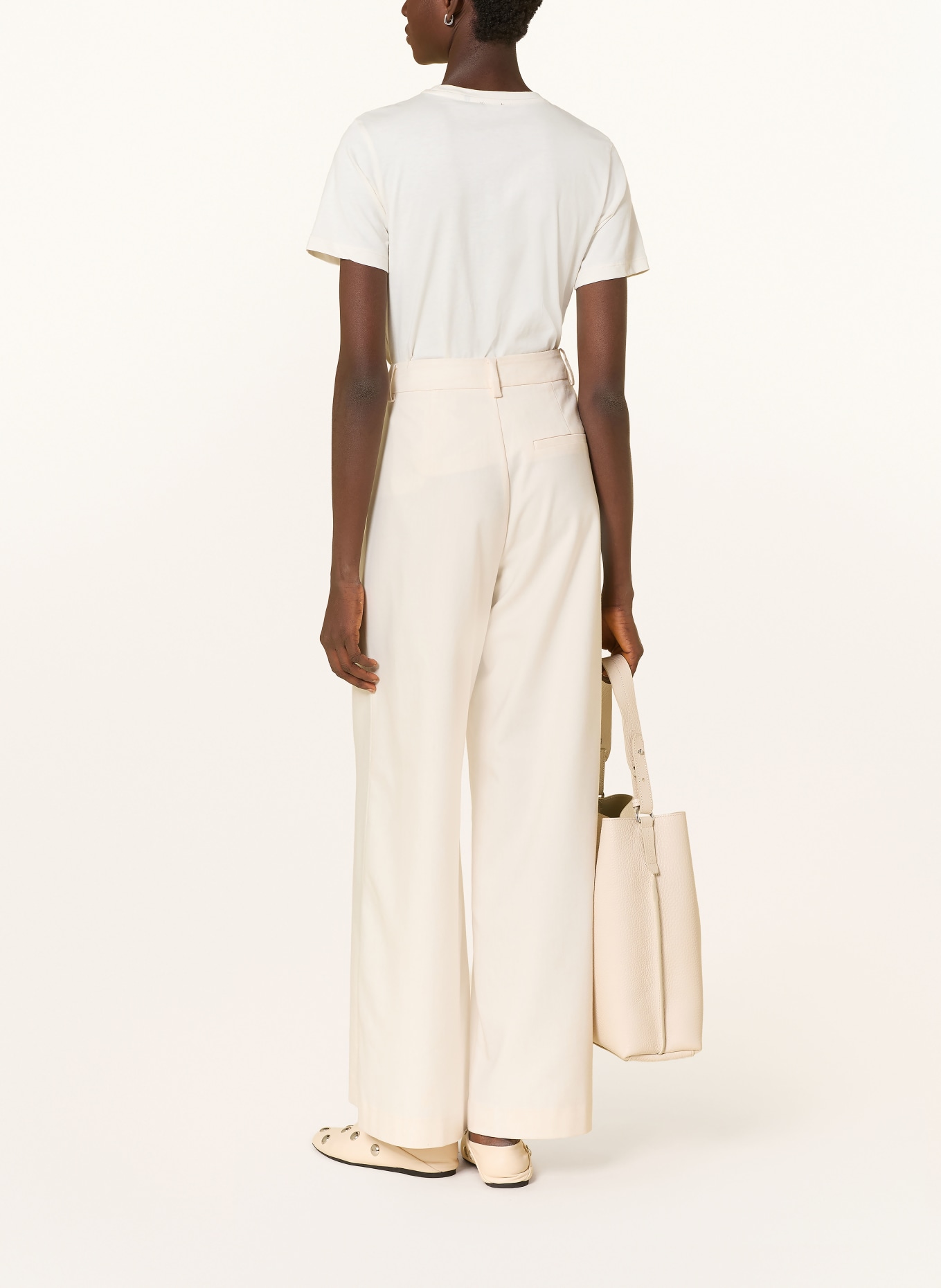 JOOP! T-shirt avec pierres décoratives: CRÈME