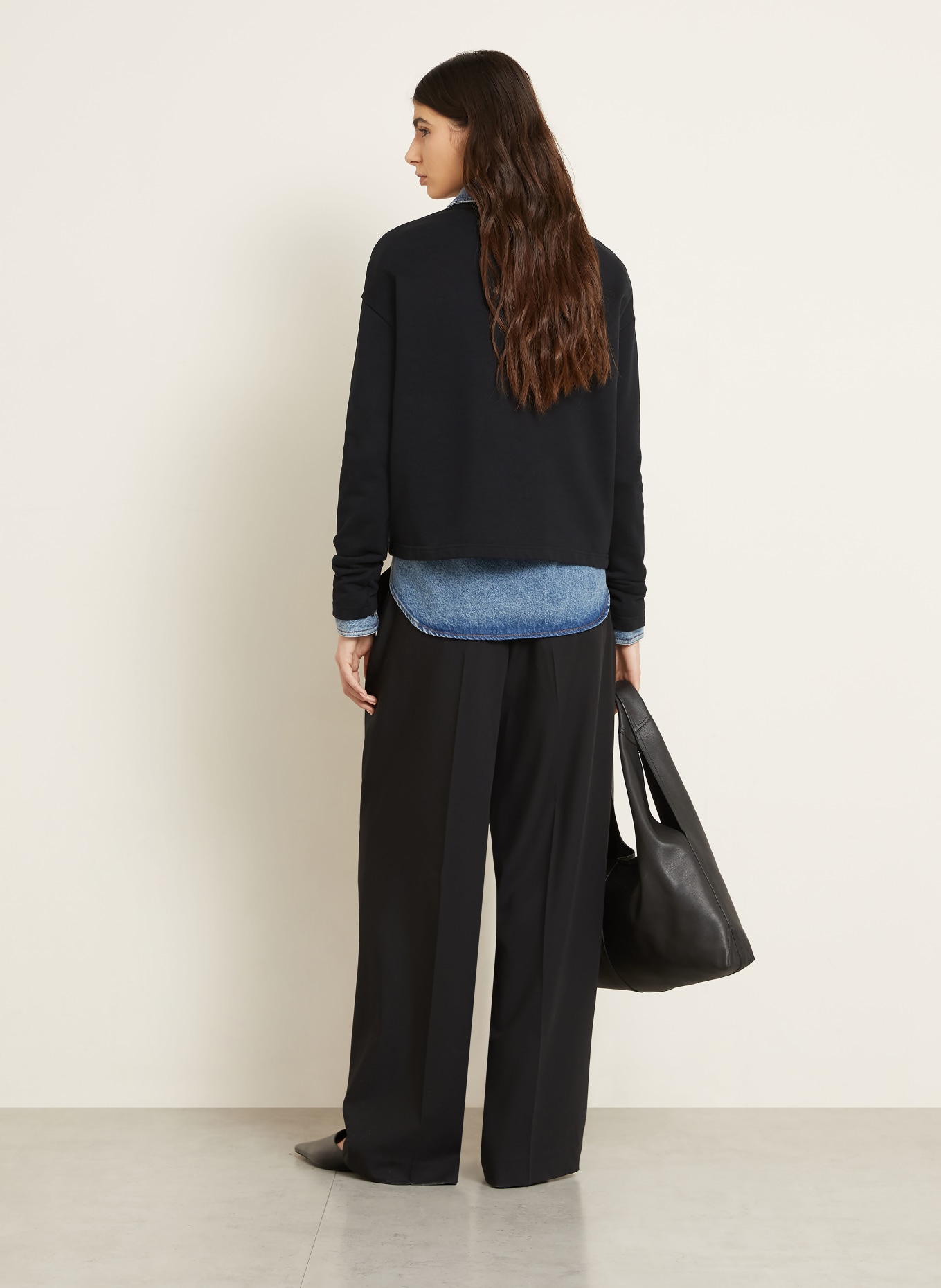 AMI PARIS Sweatshirt: BLACK