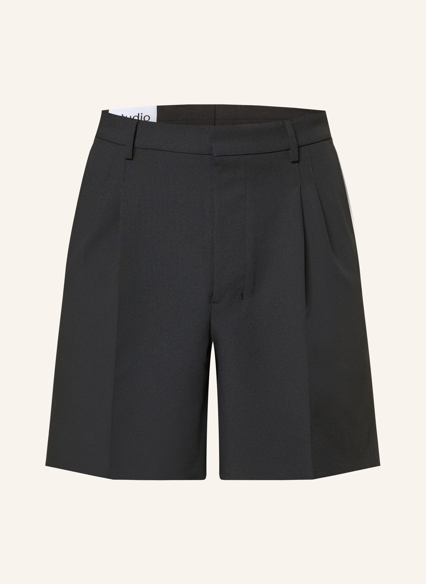 studio seidensticker Chinoshorts Relaxed Fit: SCHWARZ